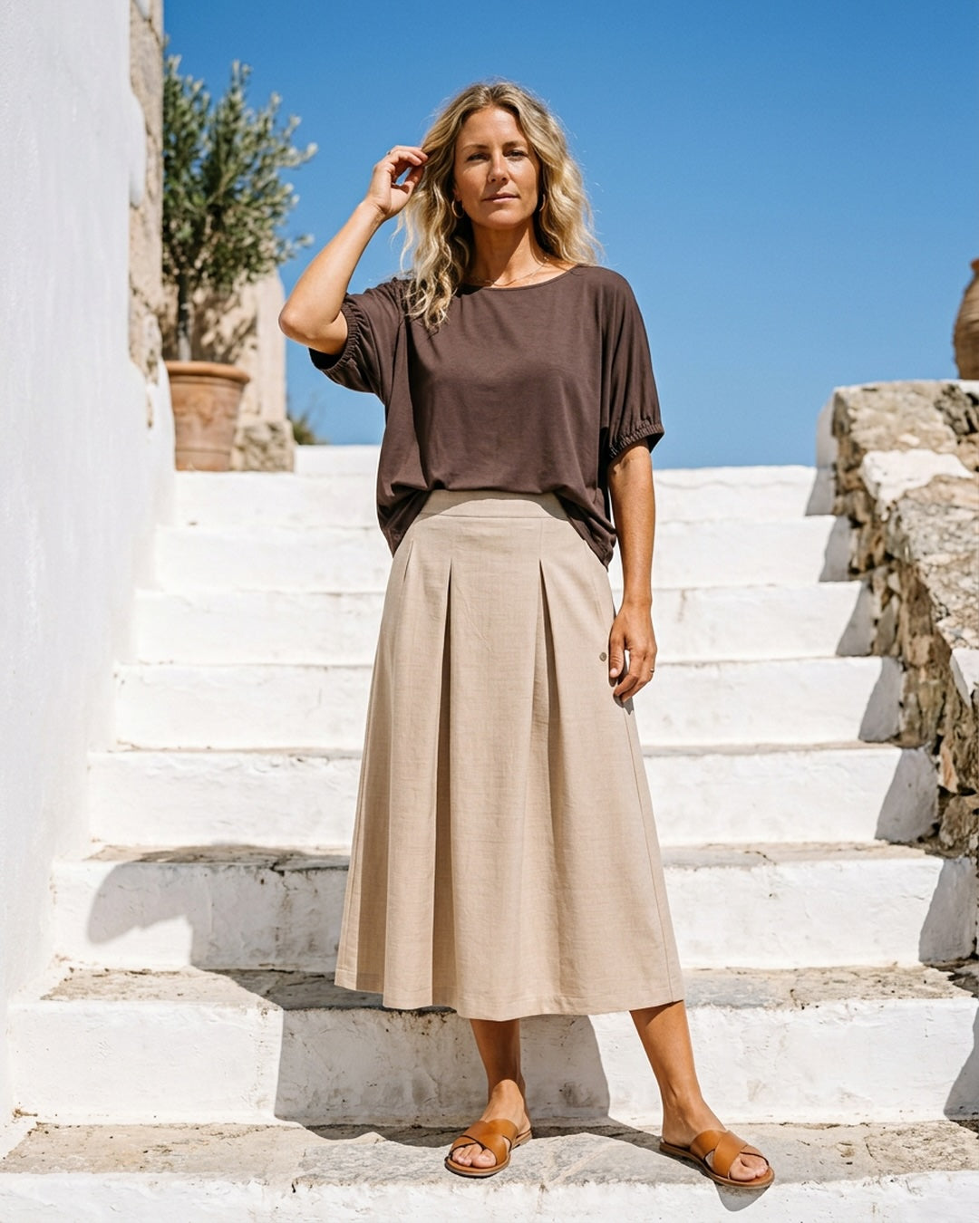 Prepair Athena T-Shirt T-shirt Mocca