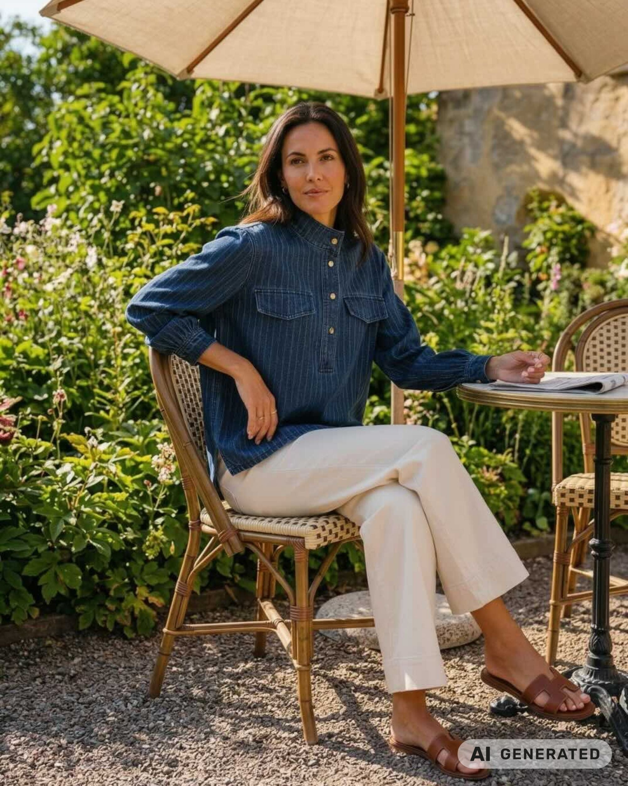 Prepair Bianca Blouse Blouse Blue