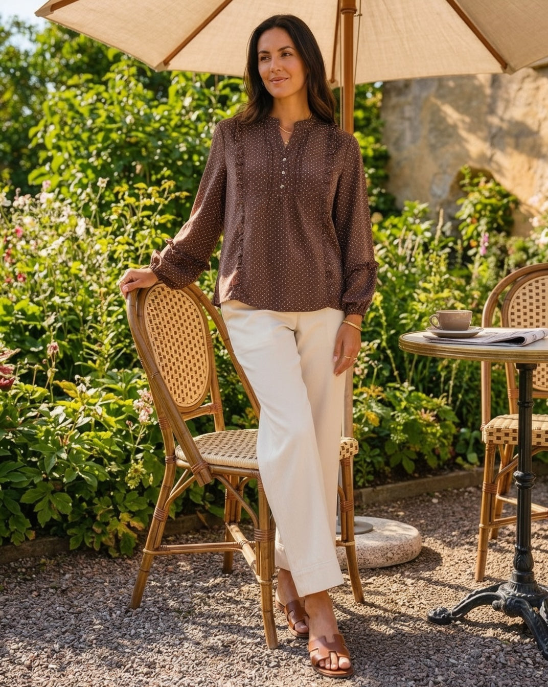 Prepair Camilla Blouse Blouse Brown