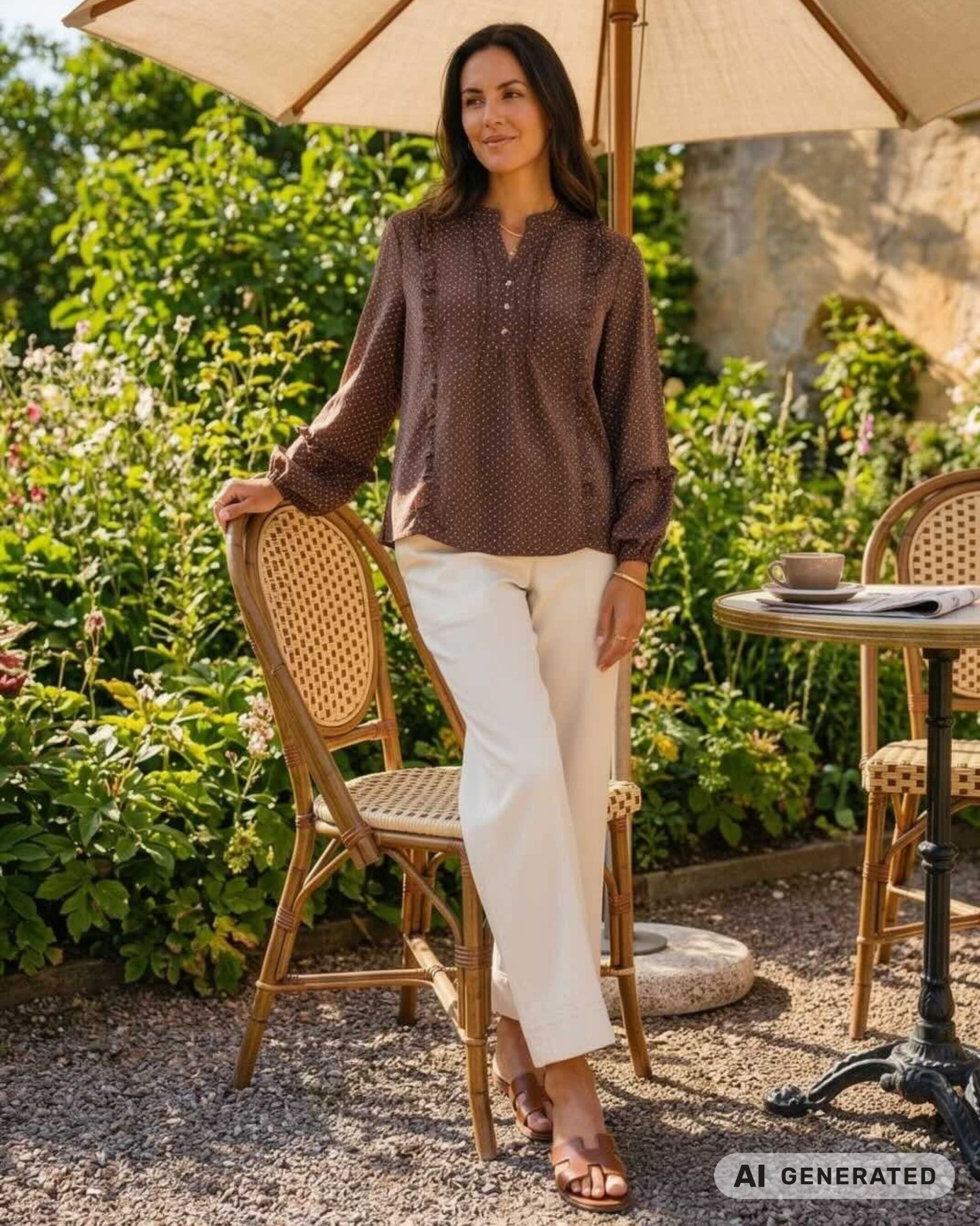 Prepair Camilla Blouse Blouse Brown