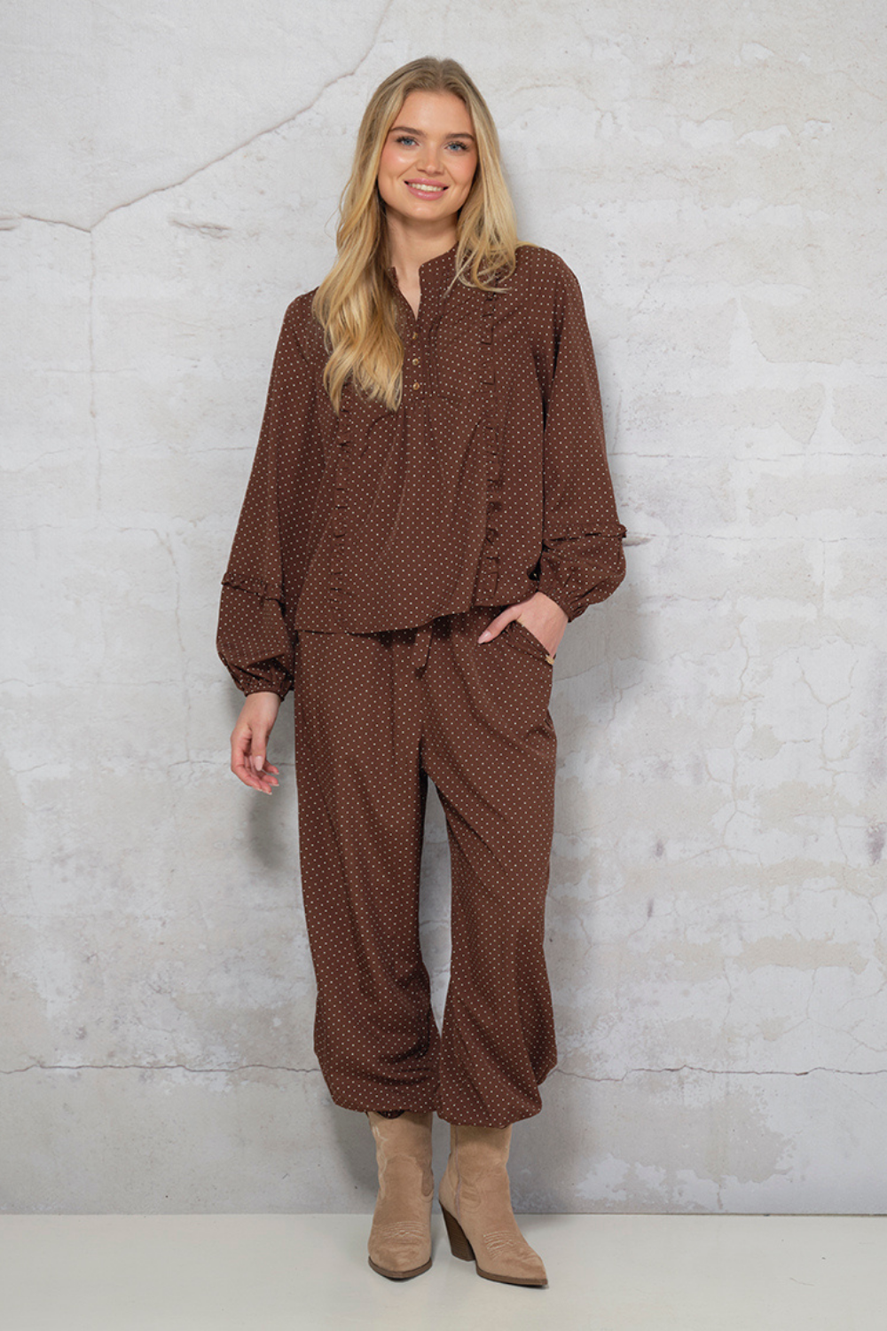 Prepair Camilla Blouse Blouse Brown