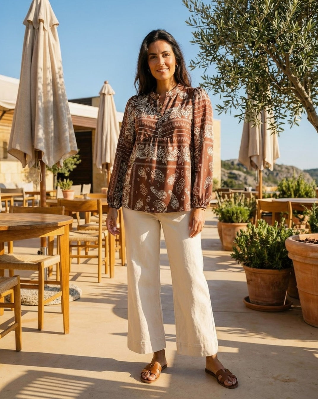 Prepair Camilla Blouse Blouse Brown