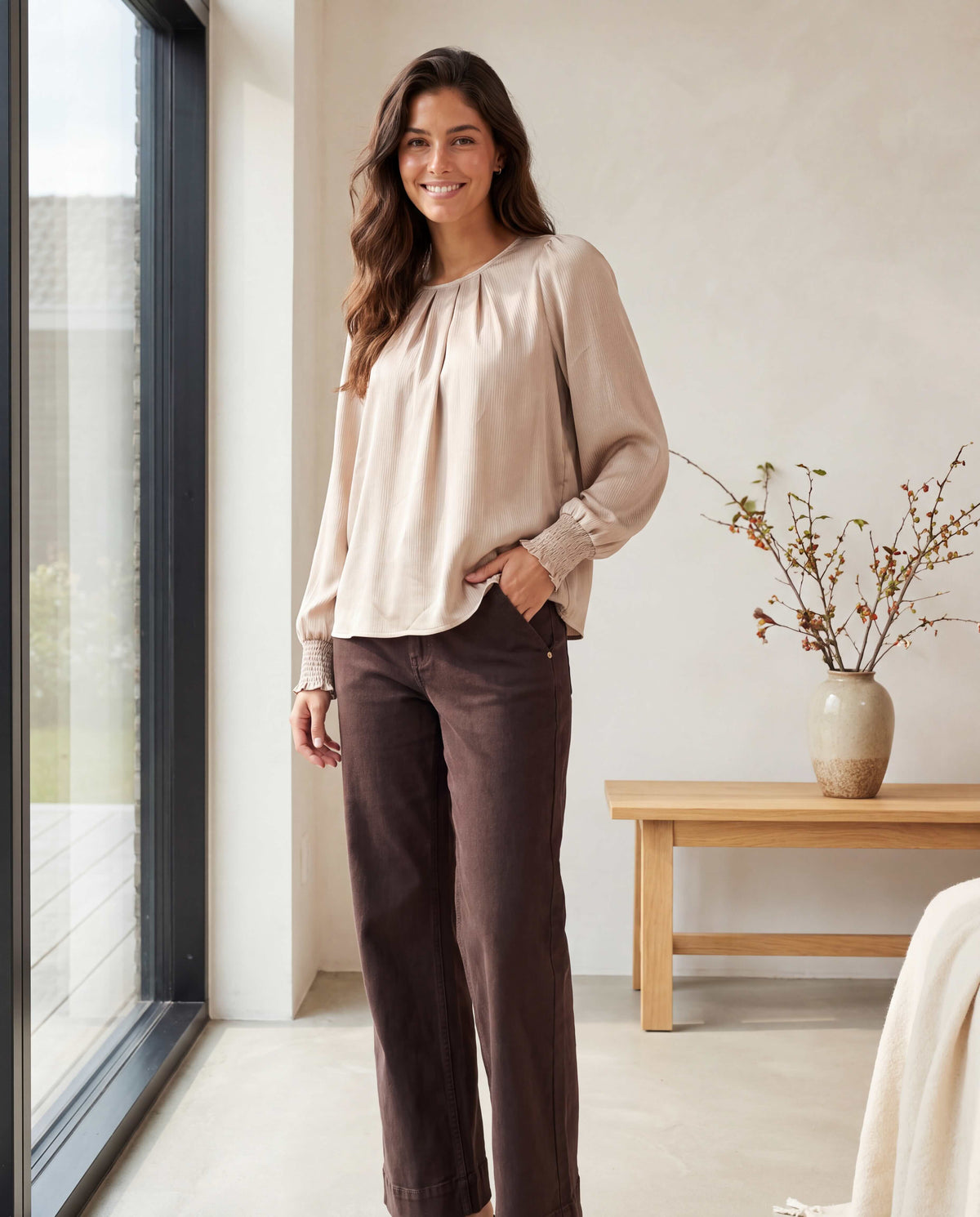 Prepair Carolyn Blouse Blouse Champagne - ai