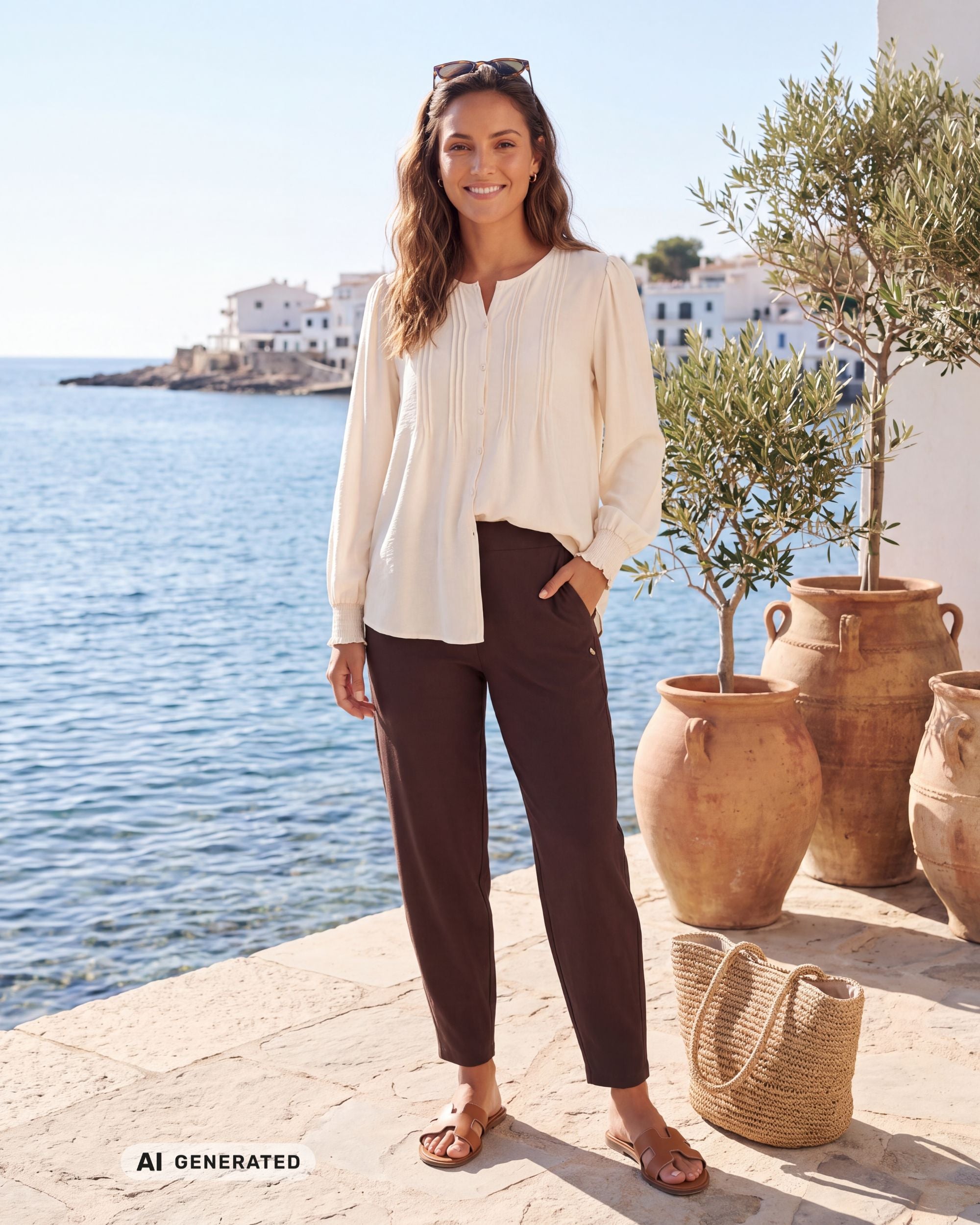 Prepair Celine Pants Pants Brown