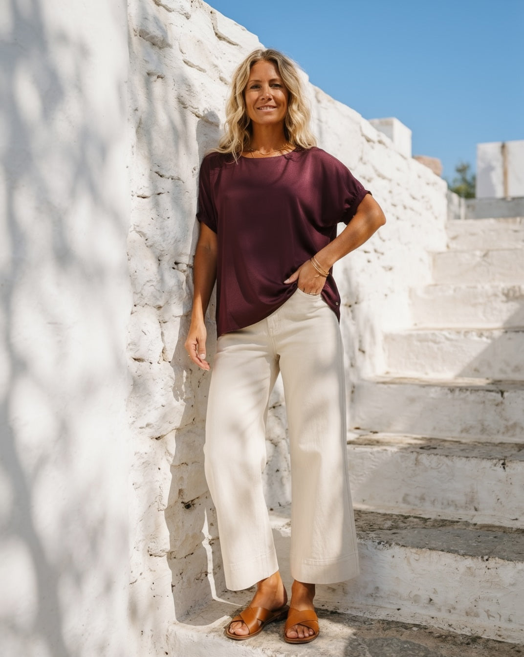 Prepair Emily Blouse Blouse Bordeaux