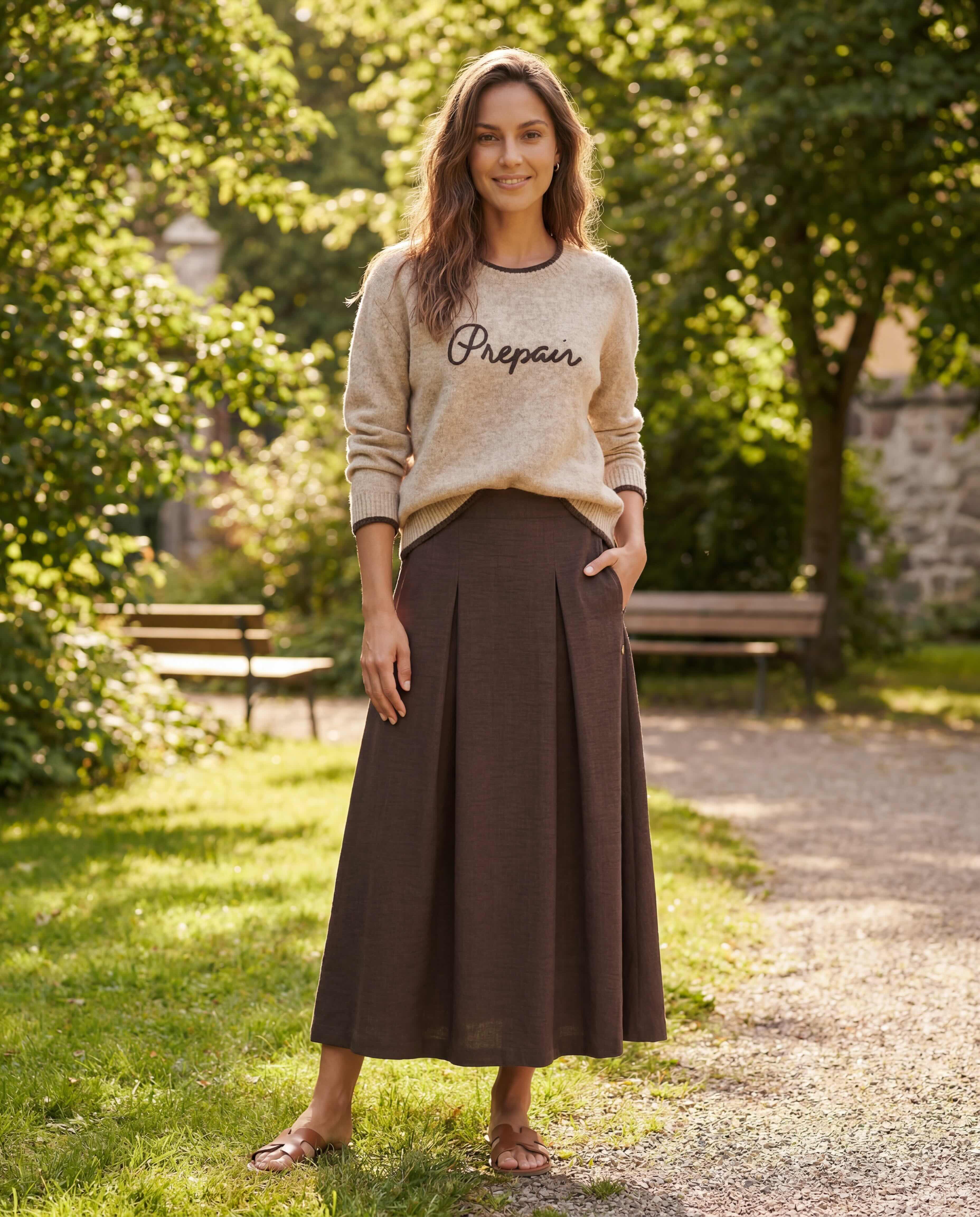 Prepair Gabrielle Knit Knit Sand Brown