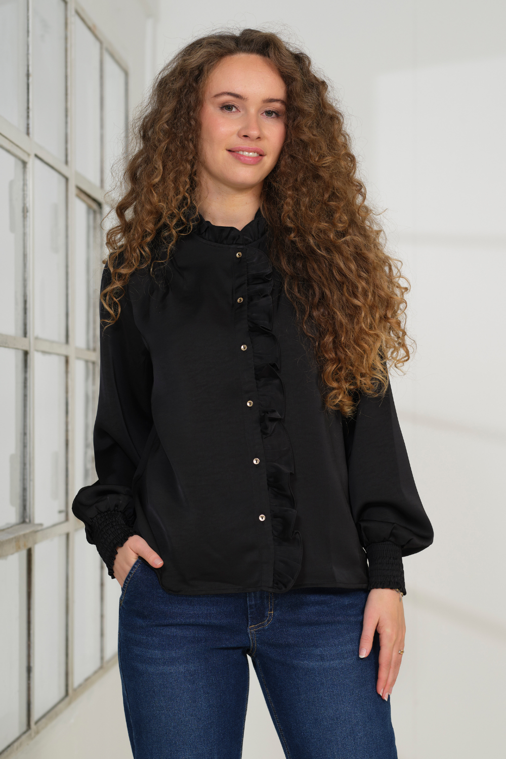 Prepair Gaya Blouse Blouse Black