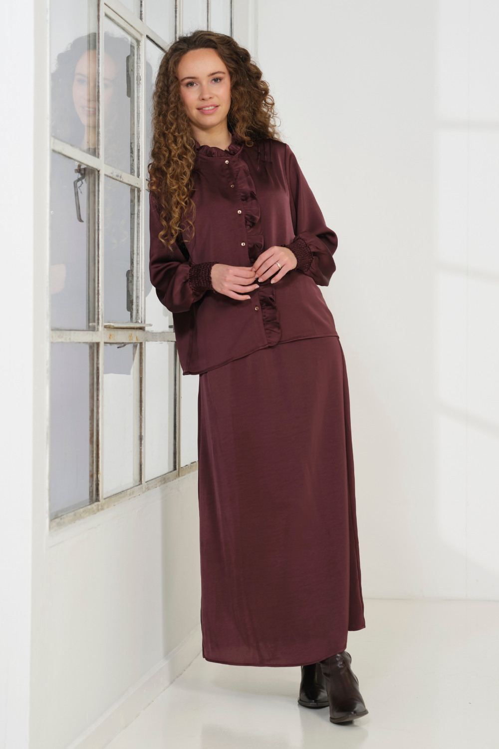 Prepair Gaya Blouse Blouse Bordeaux