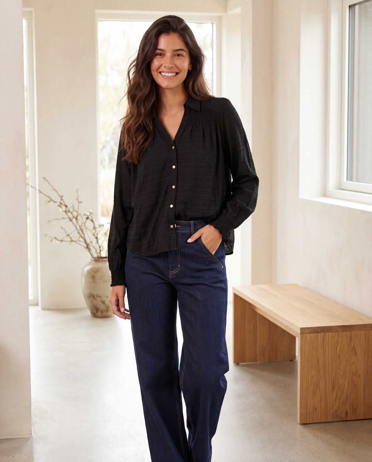 Prepair Gemma Blouse Blouse Black - ai