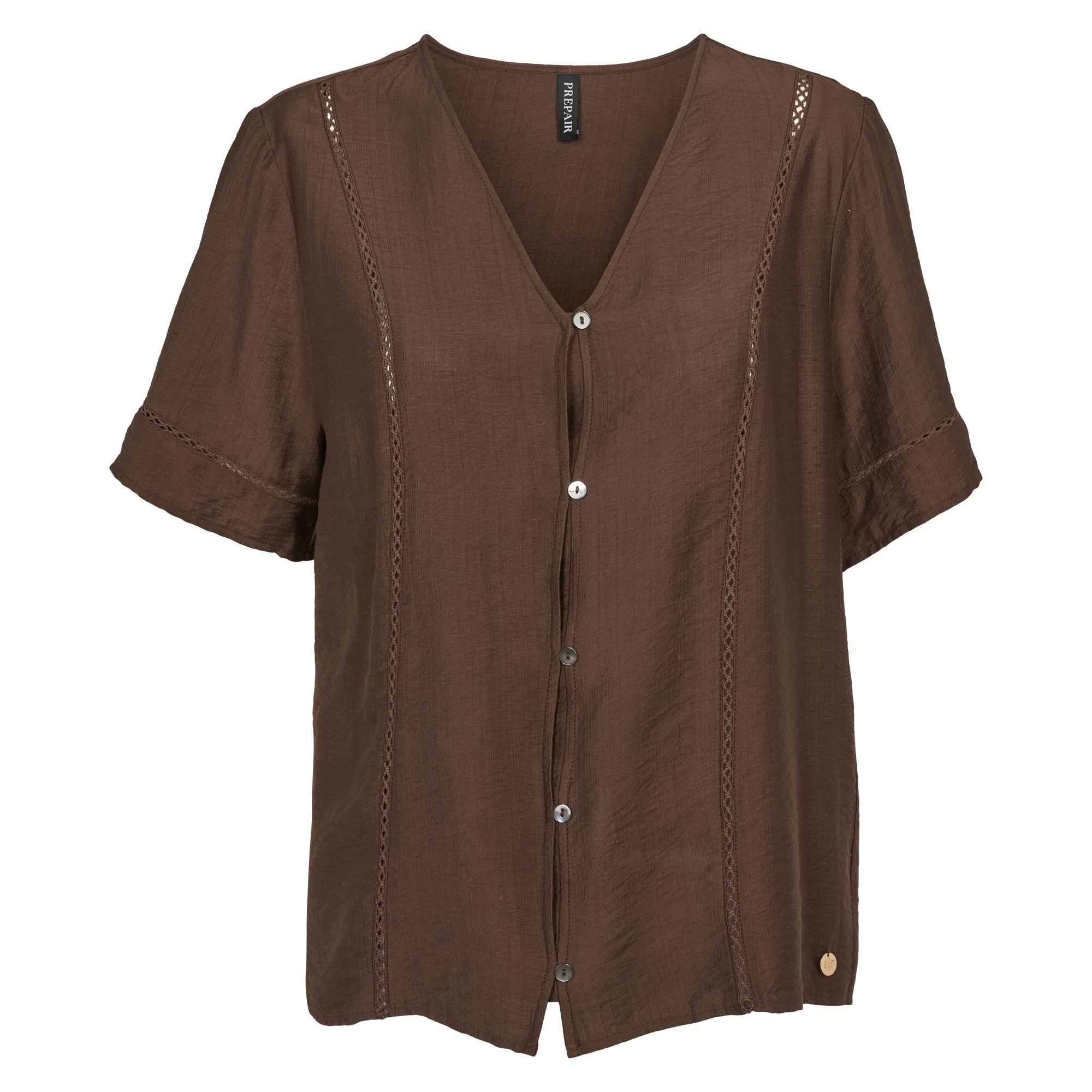 Prepair Idun Blouse Blouse Brown