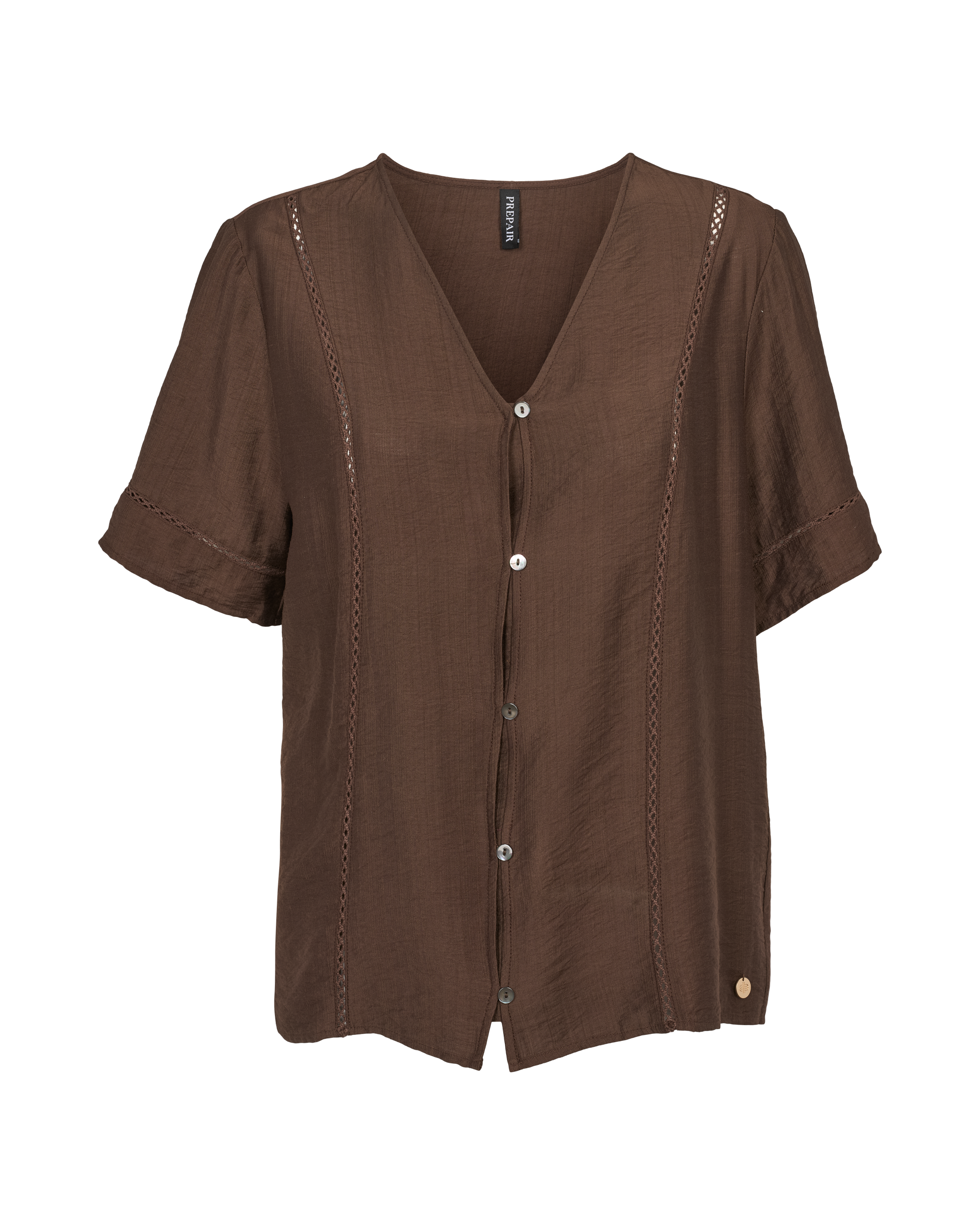 Prepair Idun Blouse Blouse Brown