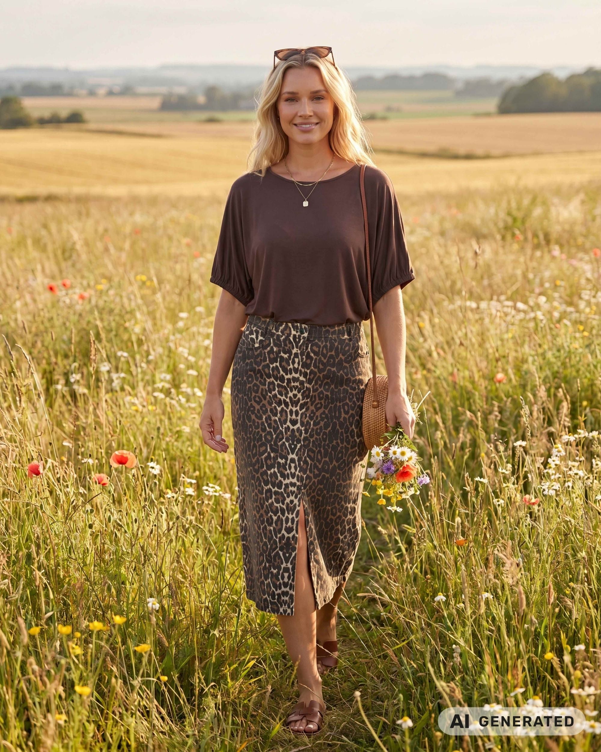 Prepair Isolde Skirt Skirt Leopard