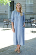 Prepair Martha Dress 3/4 Dress Light blue