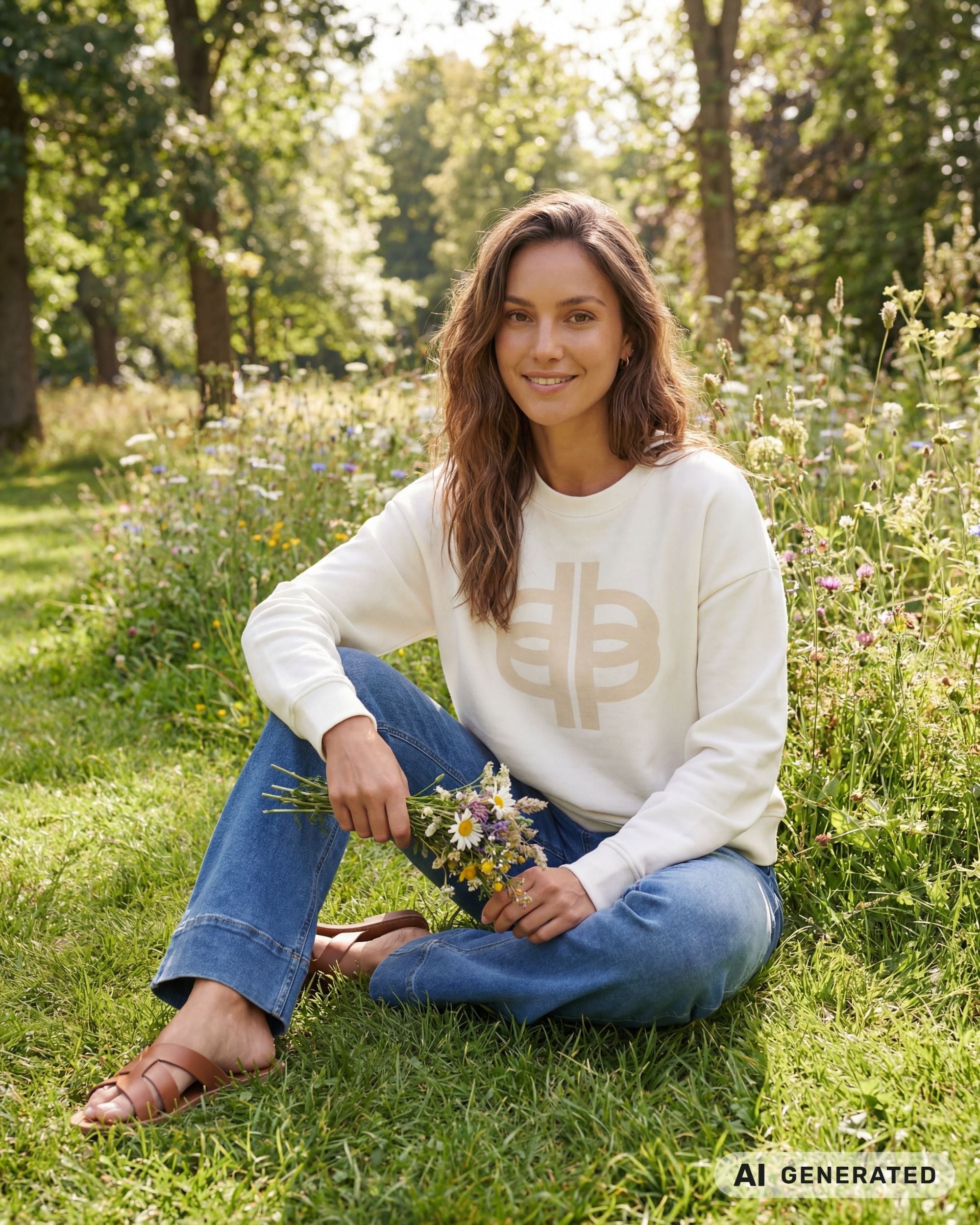 Prepair Mary Sweatshirt Sweatshirt White