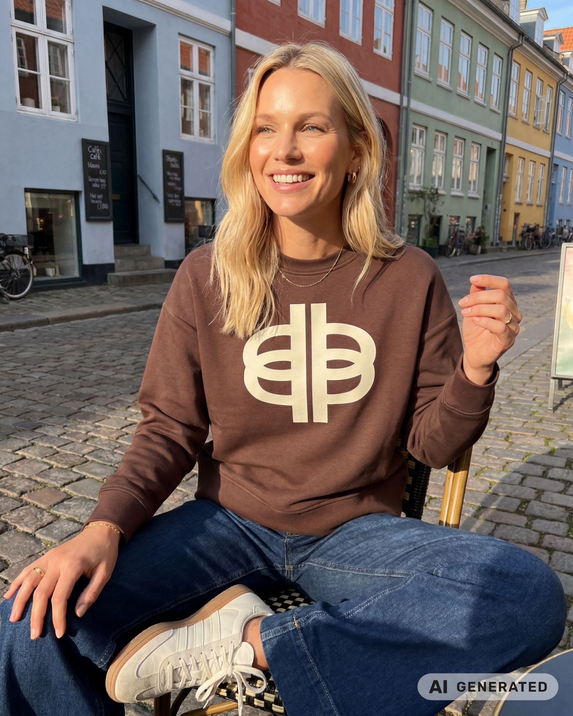 Prepair Mary Sweatshirt Sweatshirt Brown