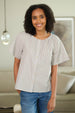 Prepair Melissa Blouse Blouse Light Blue Beige