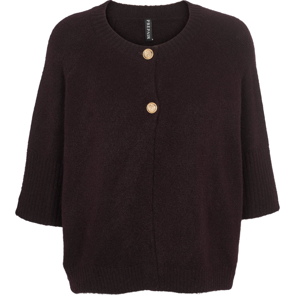 Prepair Naomi Knit Cardigan Cardigan Bordeaux