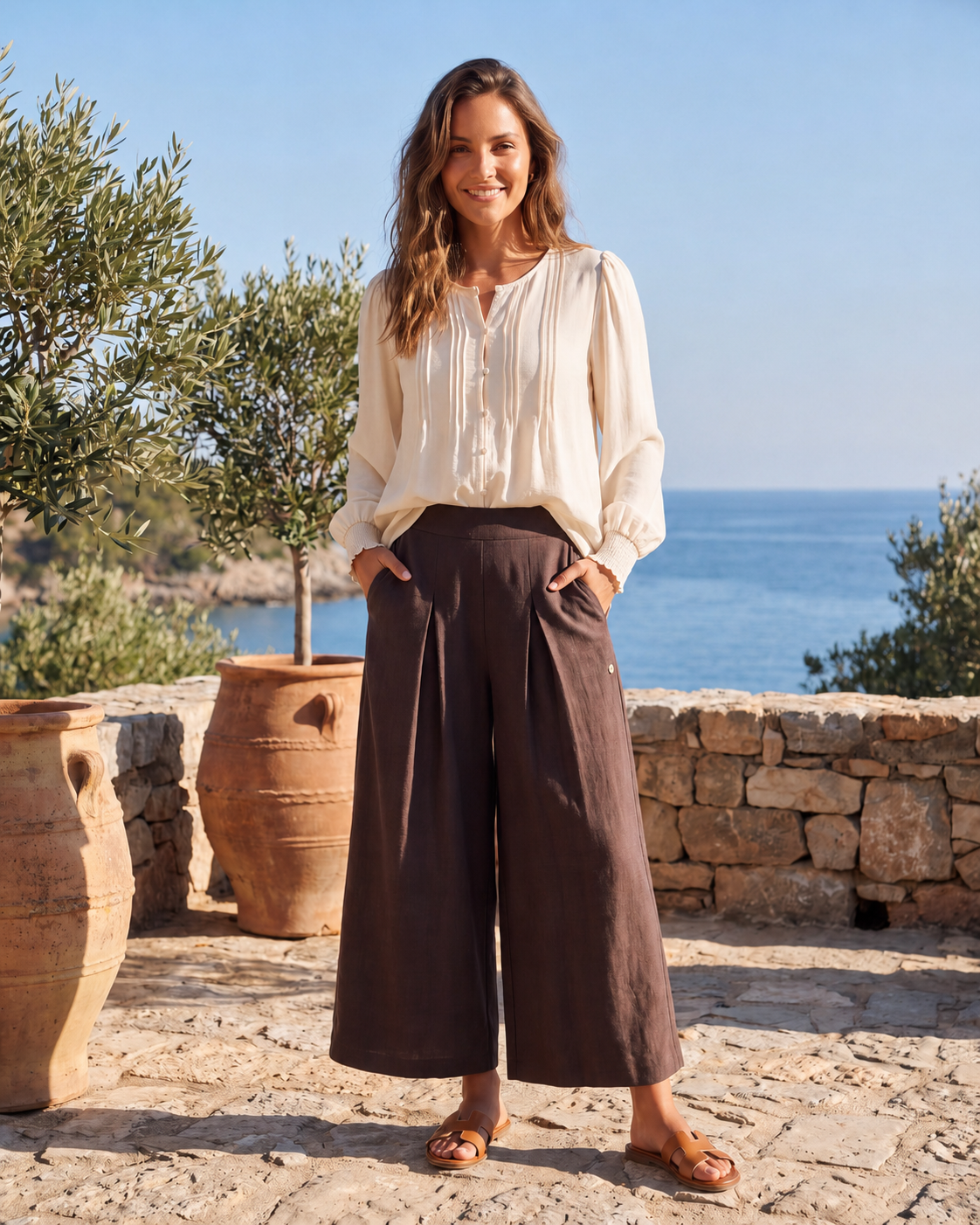 Prepair Phoebe Pants Pants Chocolate - ai