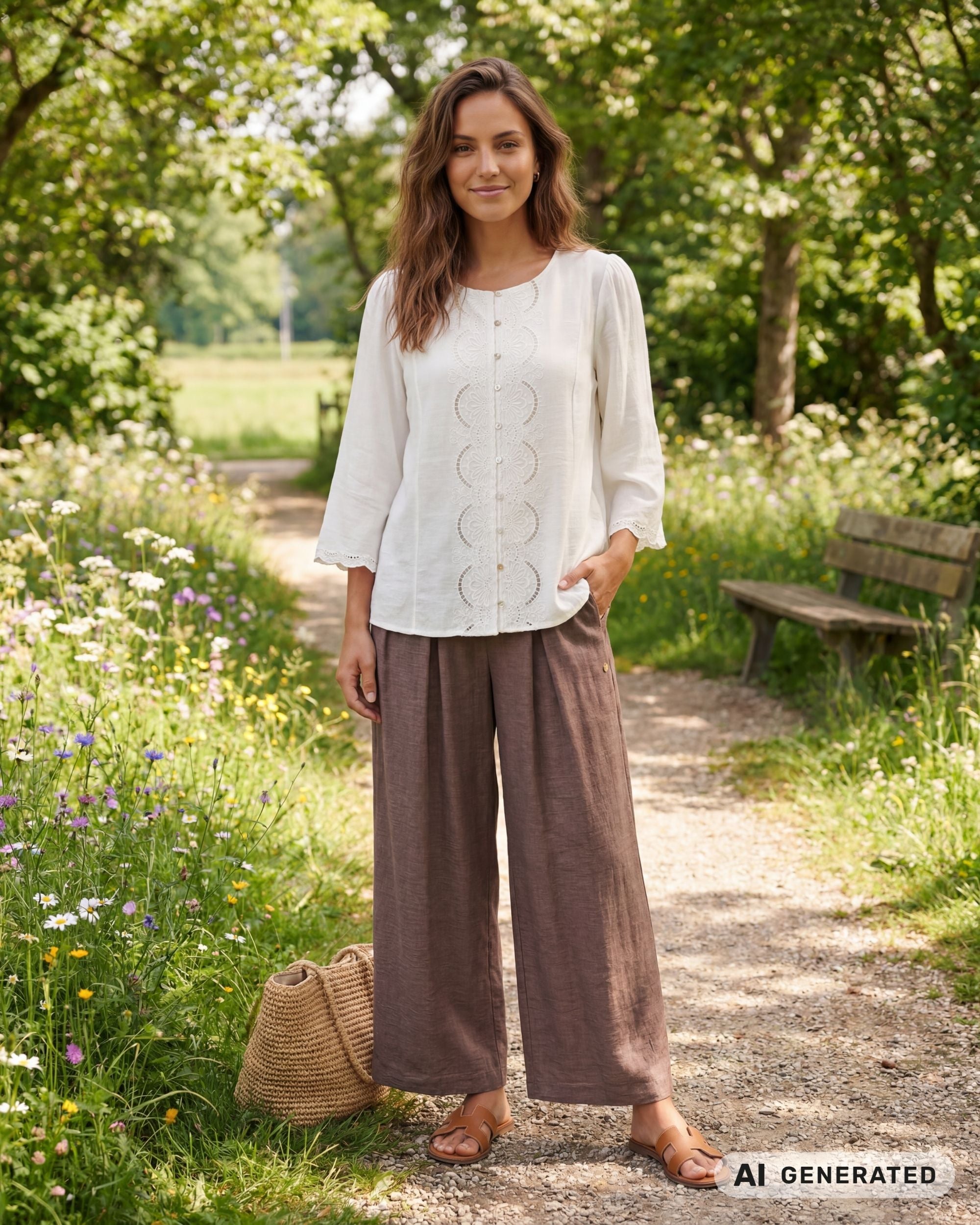 Prepair Phoebe Pants Pants Dusty Taupe