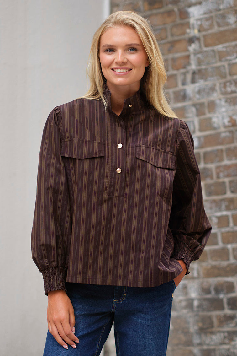 Prepair Sky Blouse Blouse Brown