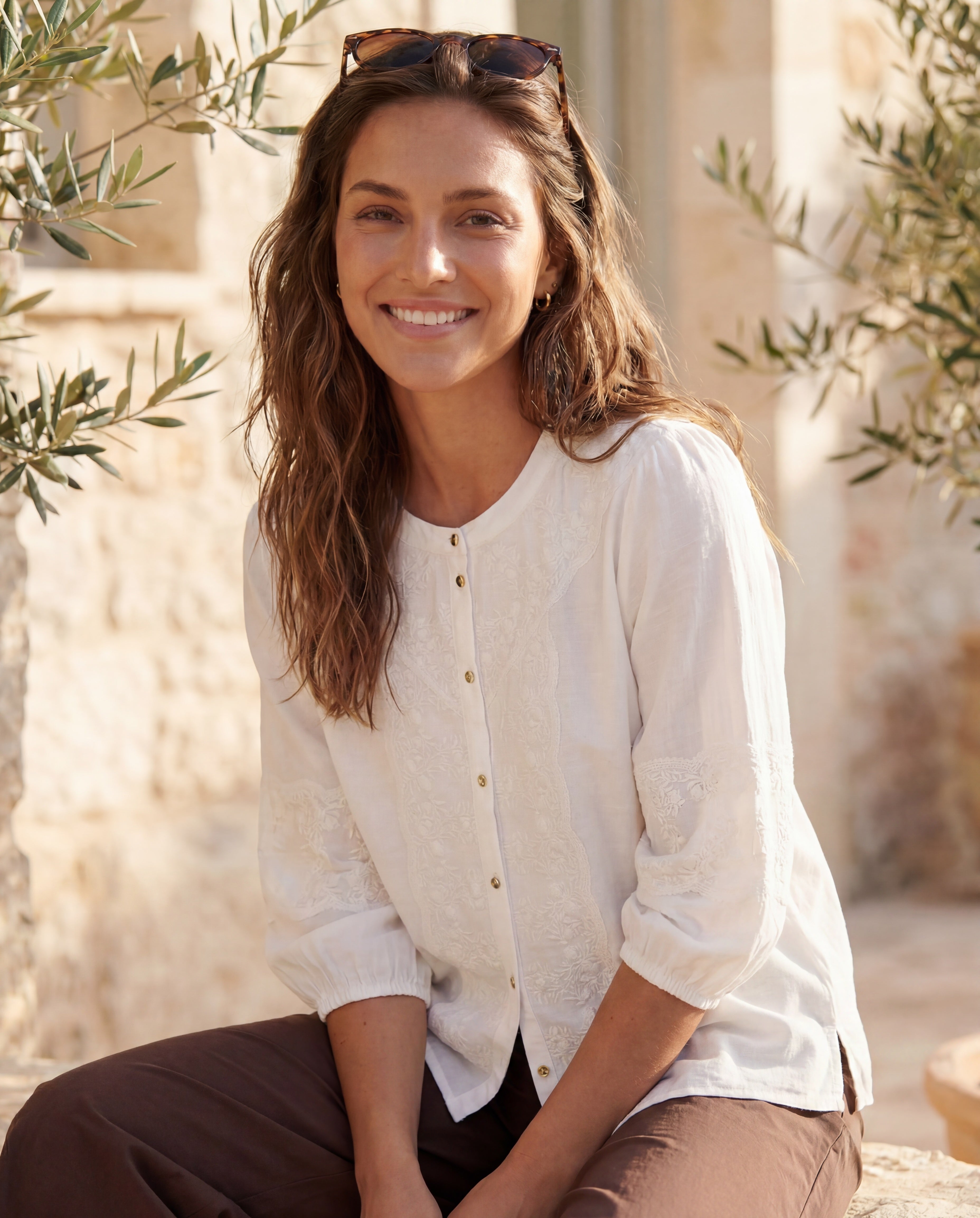 Prepair Taylor Blouse Blouse White