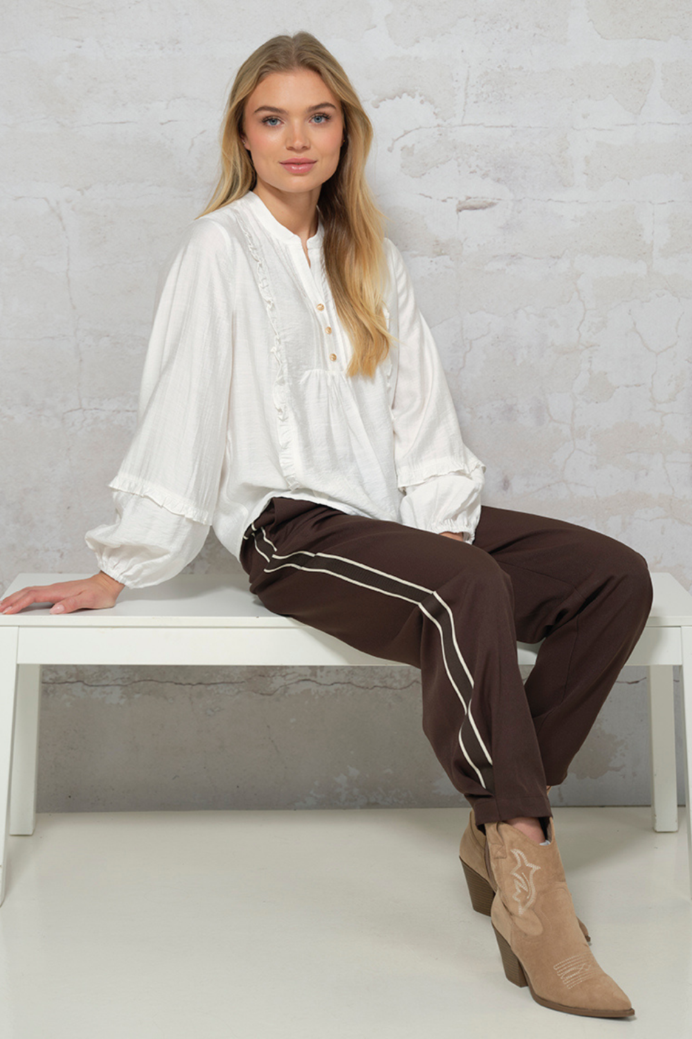 Prepair Violet Pants Pants Brown