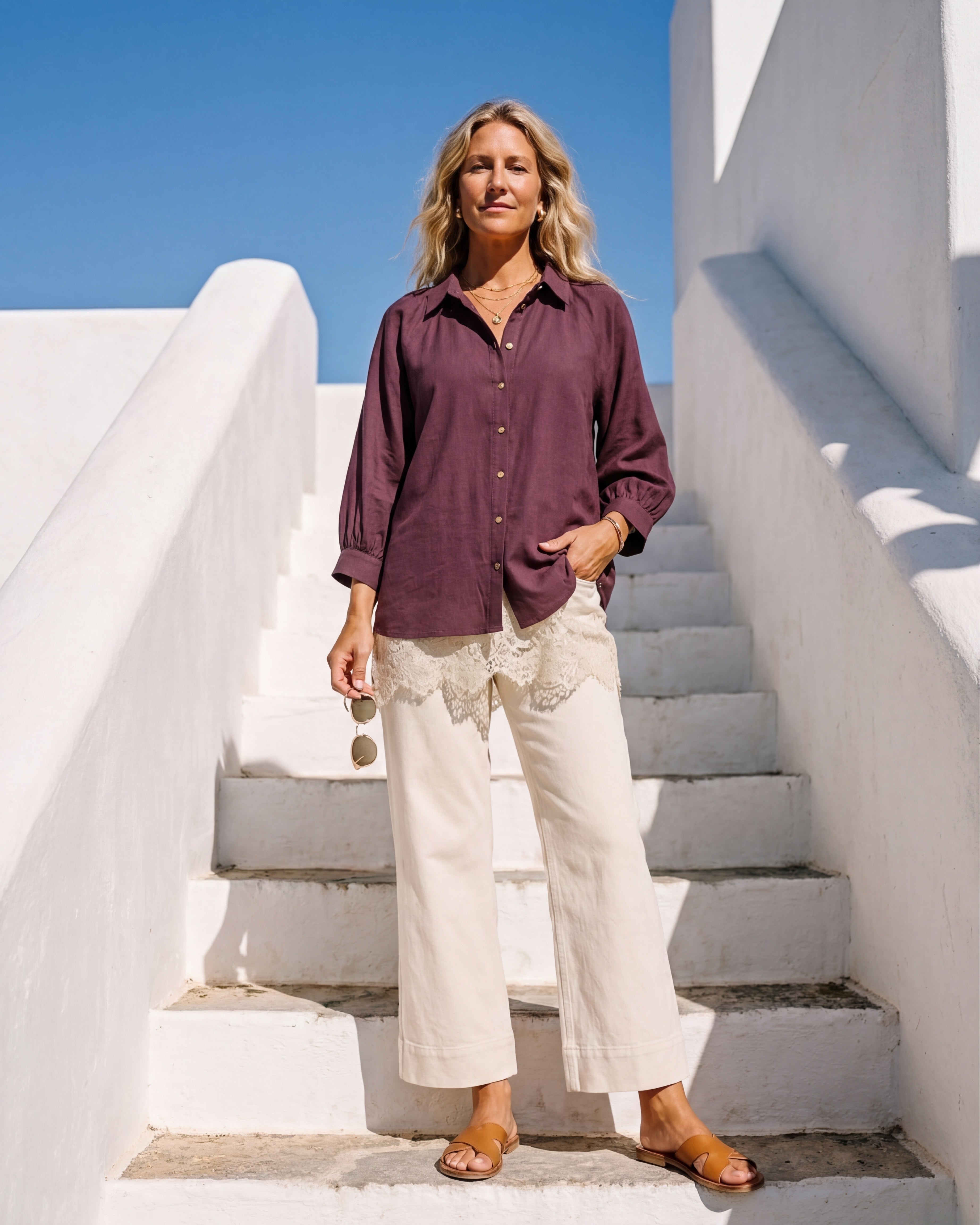 Prepair Antonia Blouse Blouse Bordeaux