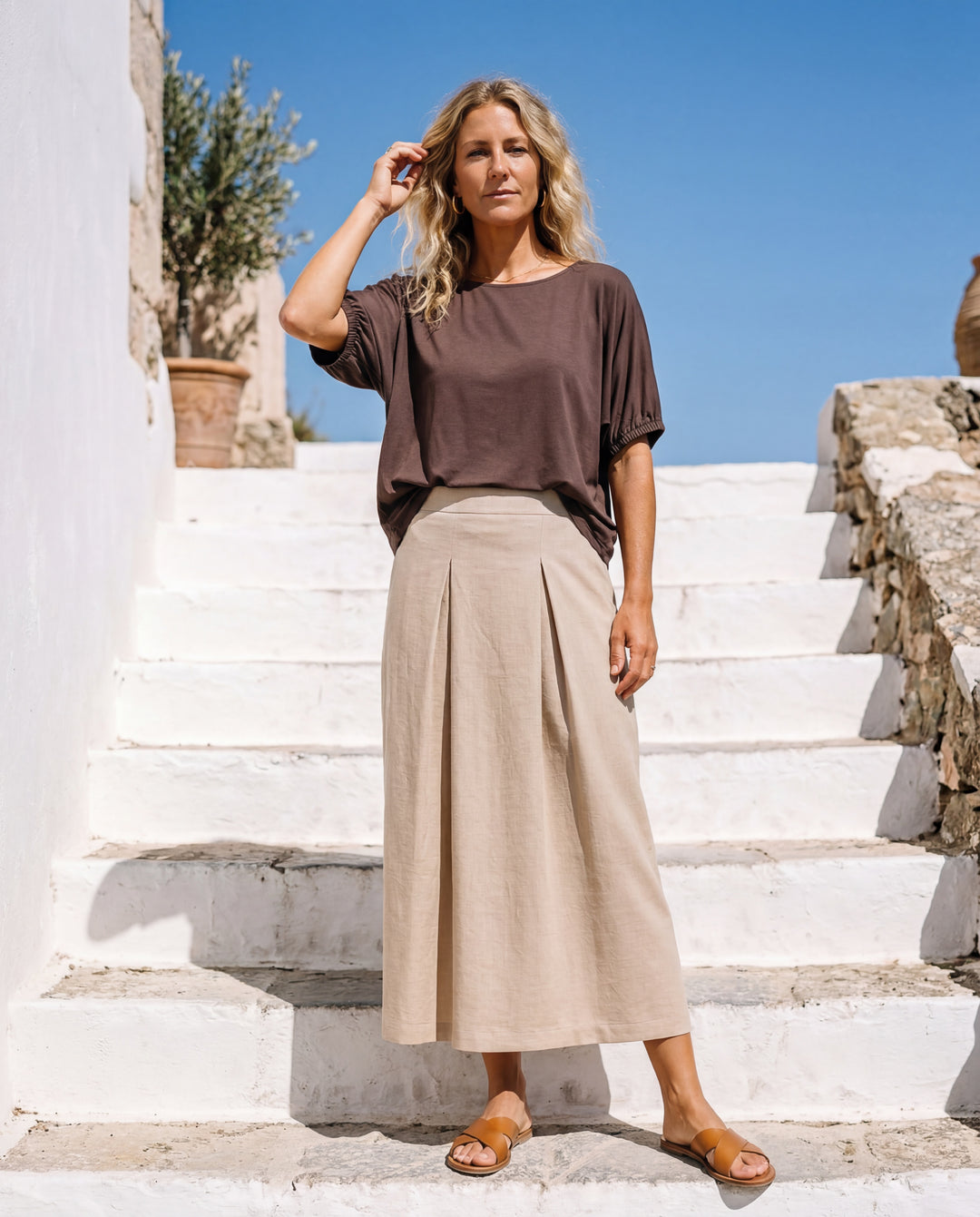 Prepair Athena T-Shirt T-shirt Mocca