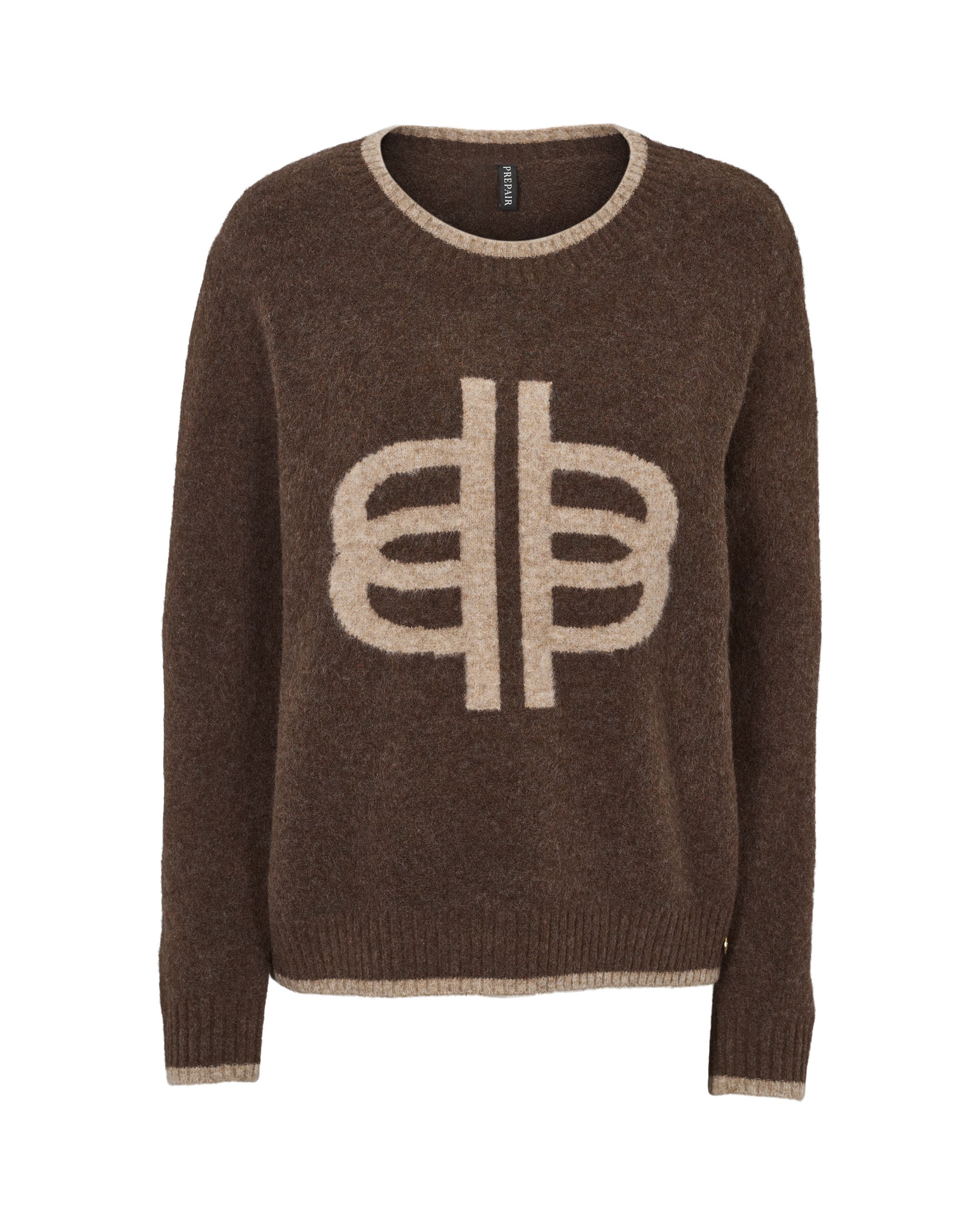 Prepair Babara Knit Knit Brown