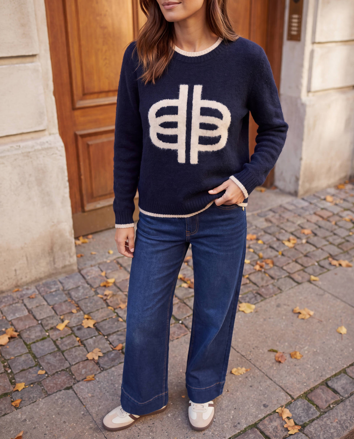 Prepair Babara Knit Knit Navy - ai