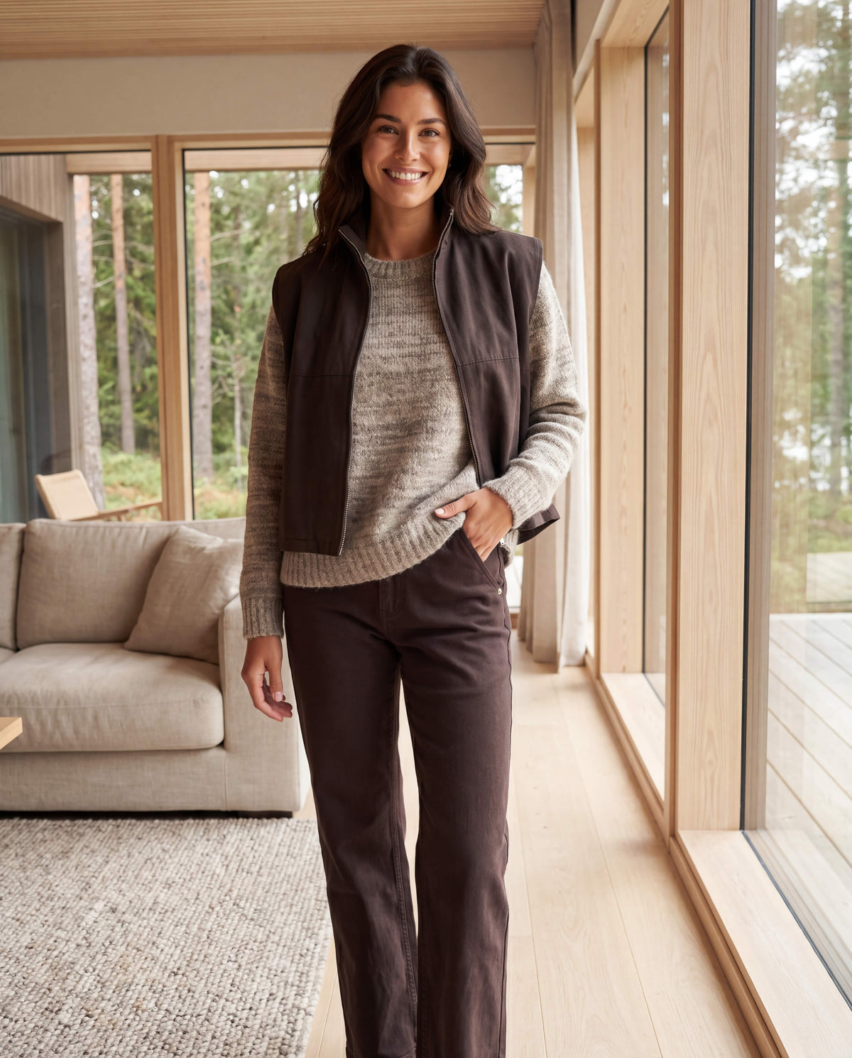 Prepair Babara Knit Knit Sand Melange - ai