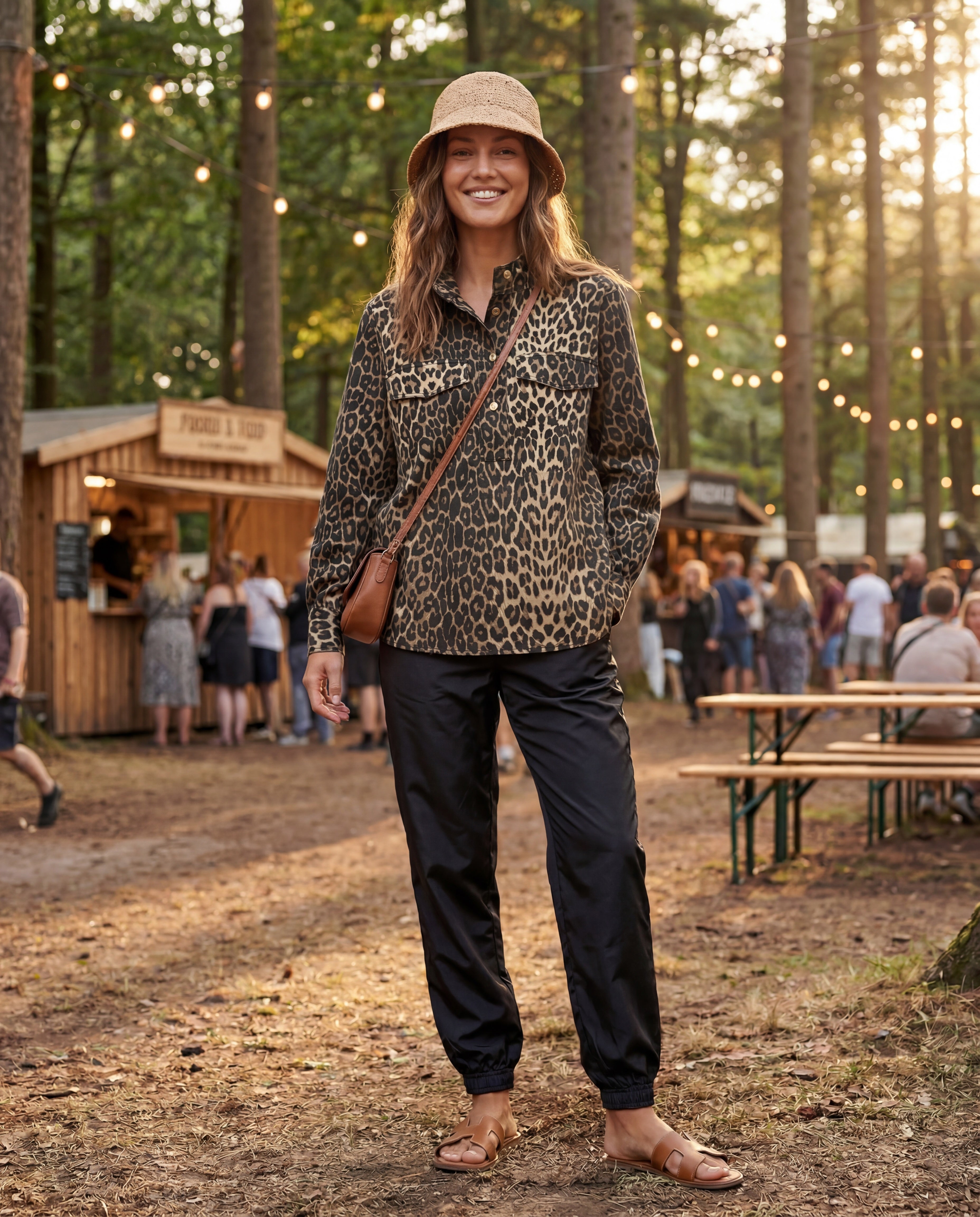 Prepair Bianca Blouse Blouse Leopard