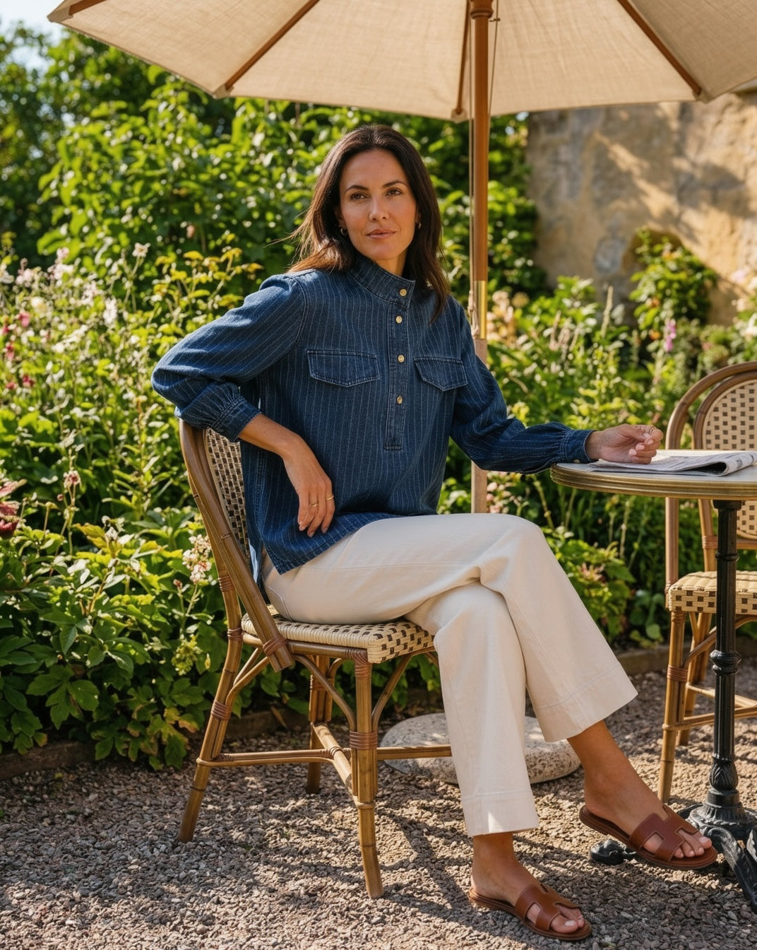 Prepair Bianca Blouse Blouse Blue