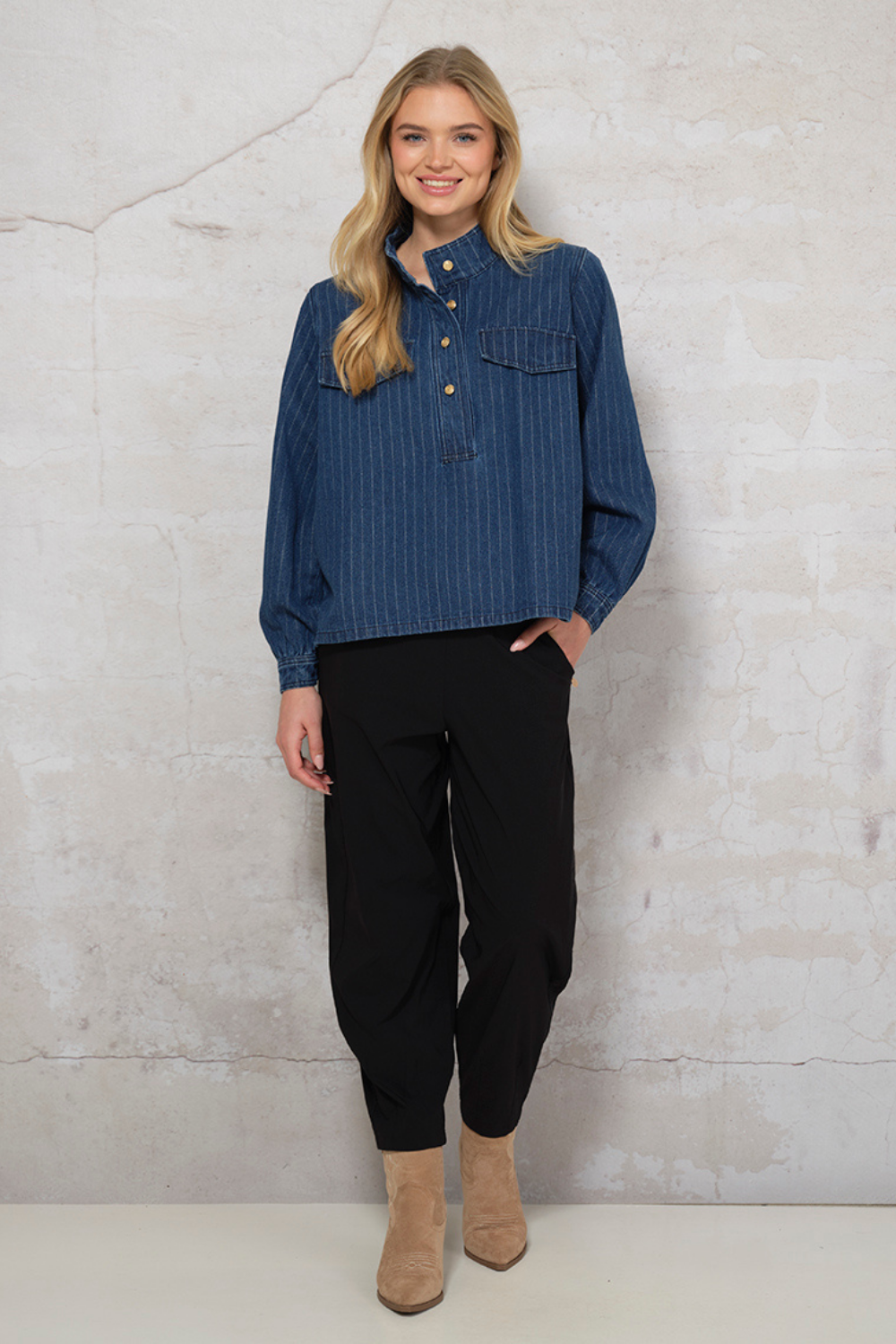 Prepair Bianca Blouse Blouse Blue