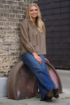 Prepair Camilla Blouse Blouse Mole Brown