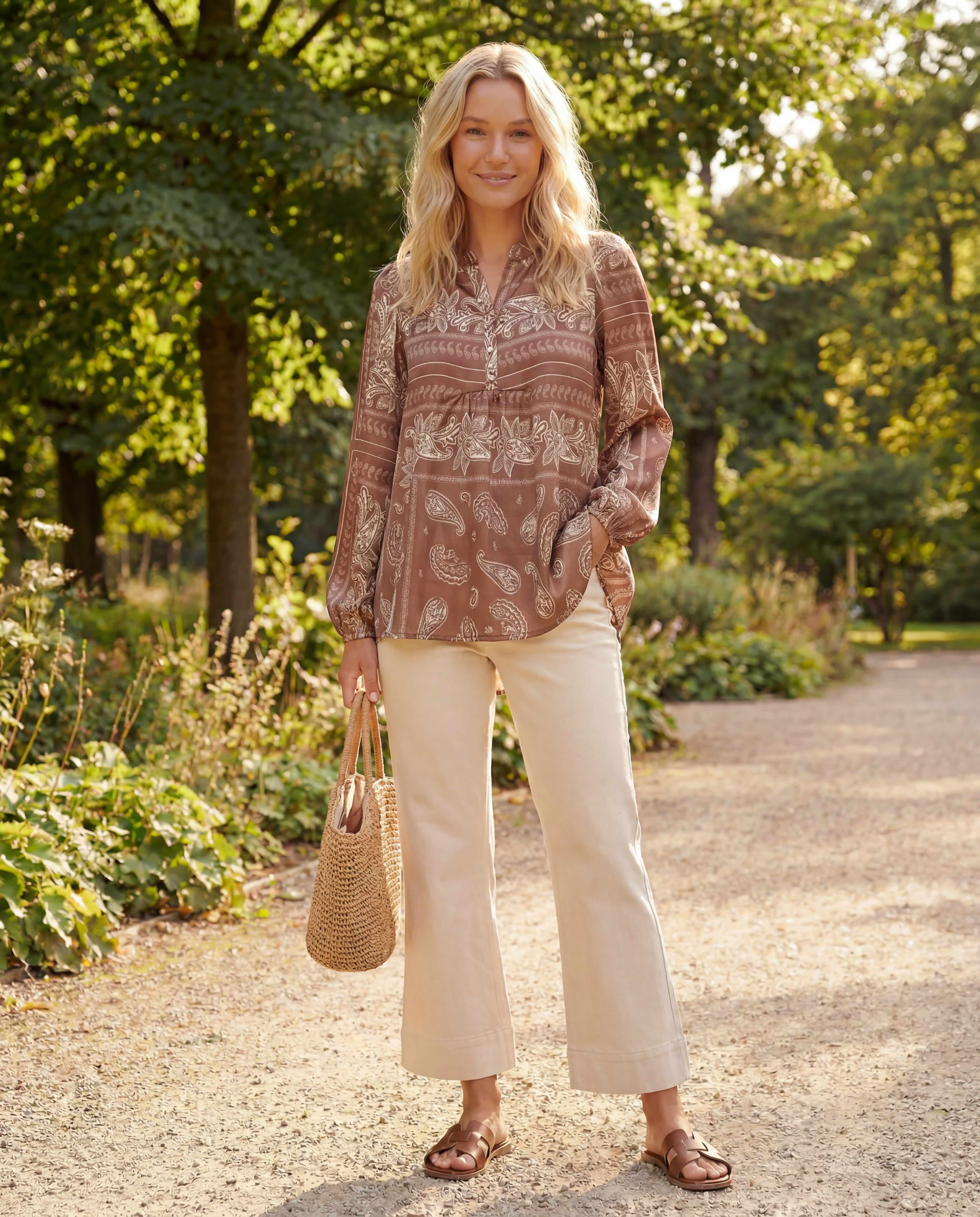Prepair Camilla Blouse Blouse Brown