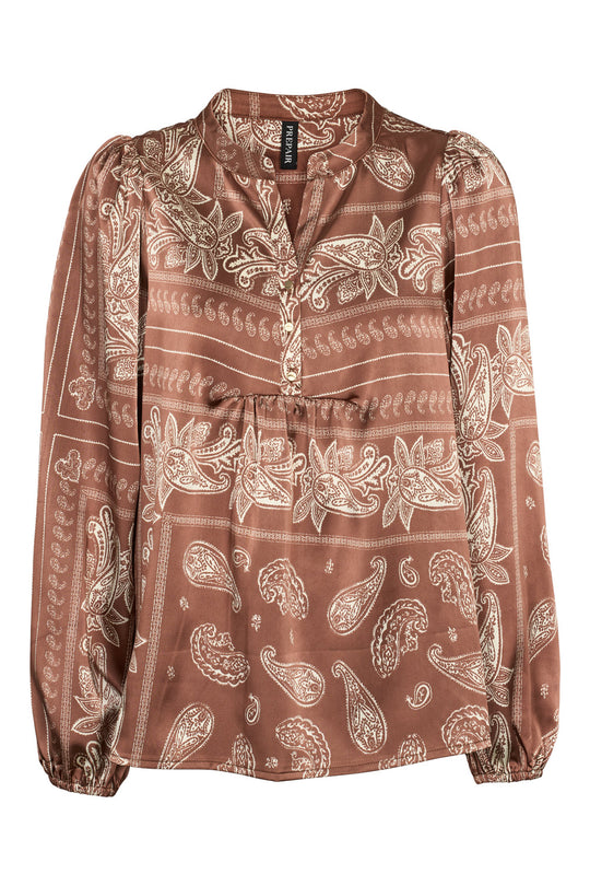 Camilla Blouse / 2907 - Brown