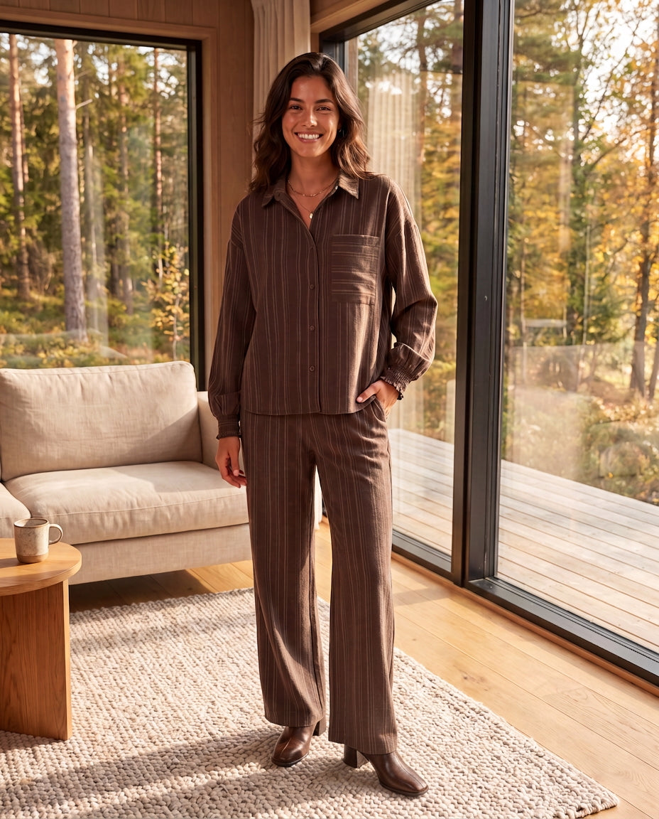Prepair Carin Pants Pants Brown