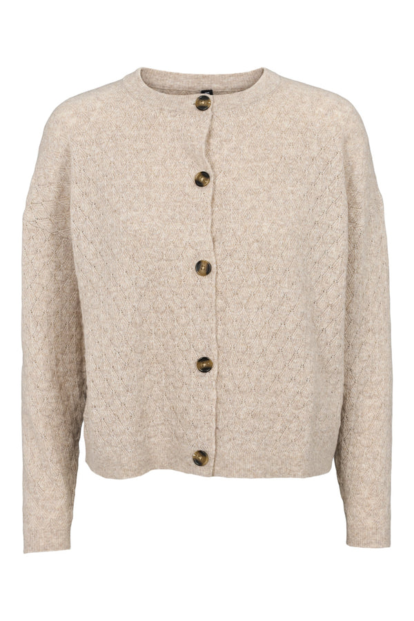 Prepair Cecilia Knit Cardigan Cardigan Sand