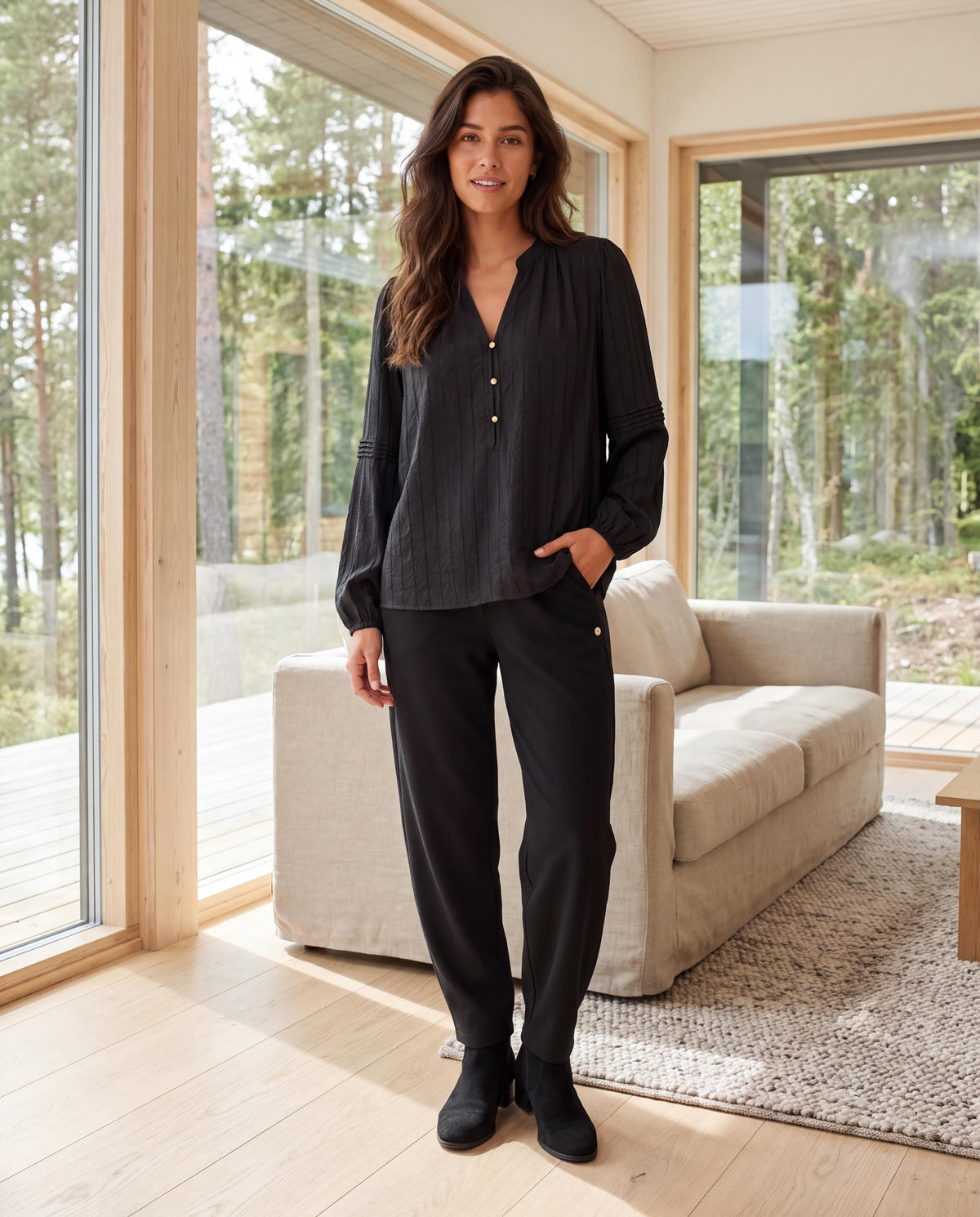 Prepair Celine Pants Pants Black