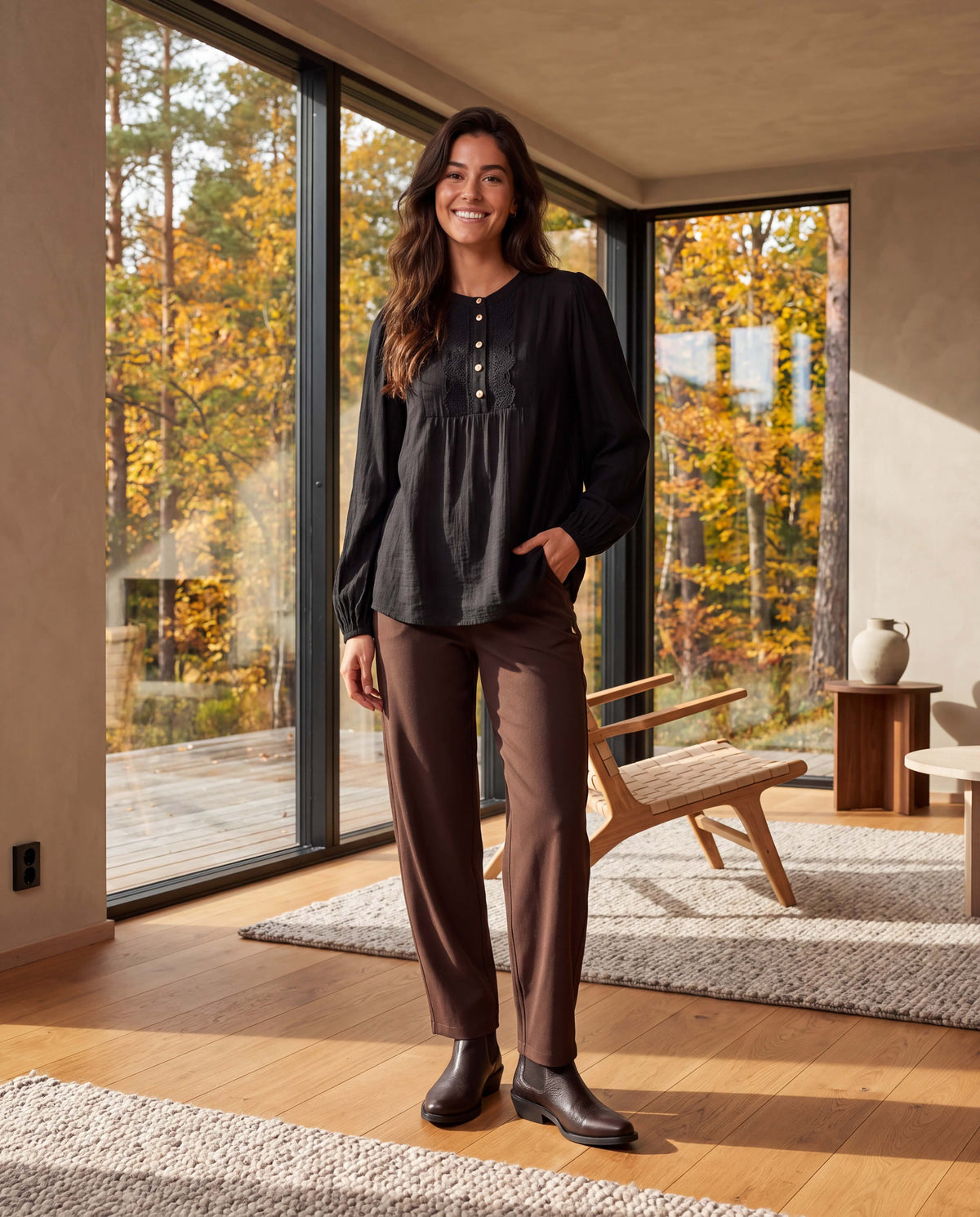 Prepair Celine Pants Pants Brown - ai