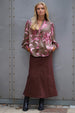 Prepair Charlotte Blouse Blouse Green Brown