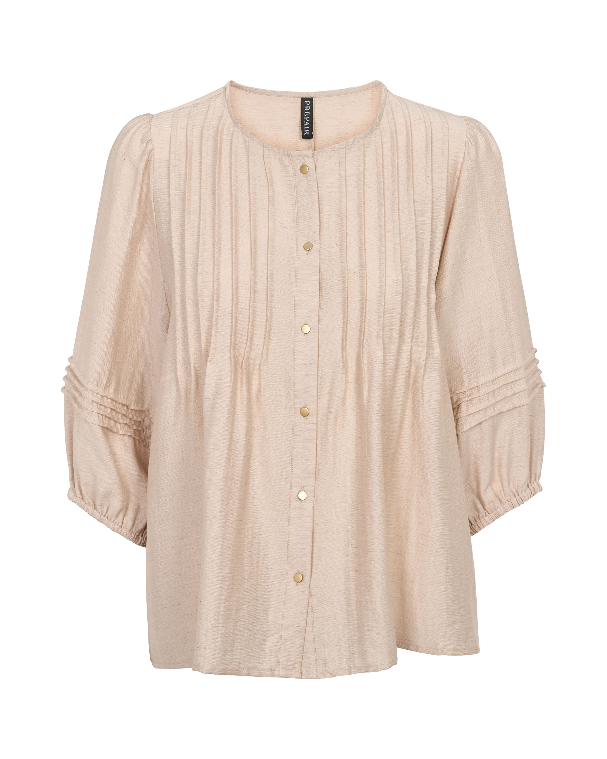 Prepair Crystal Blouse Blouse Light Sand