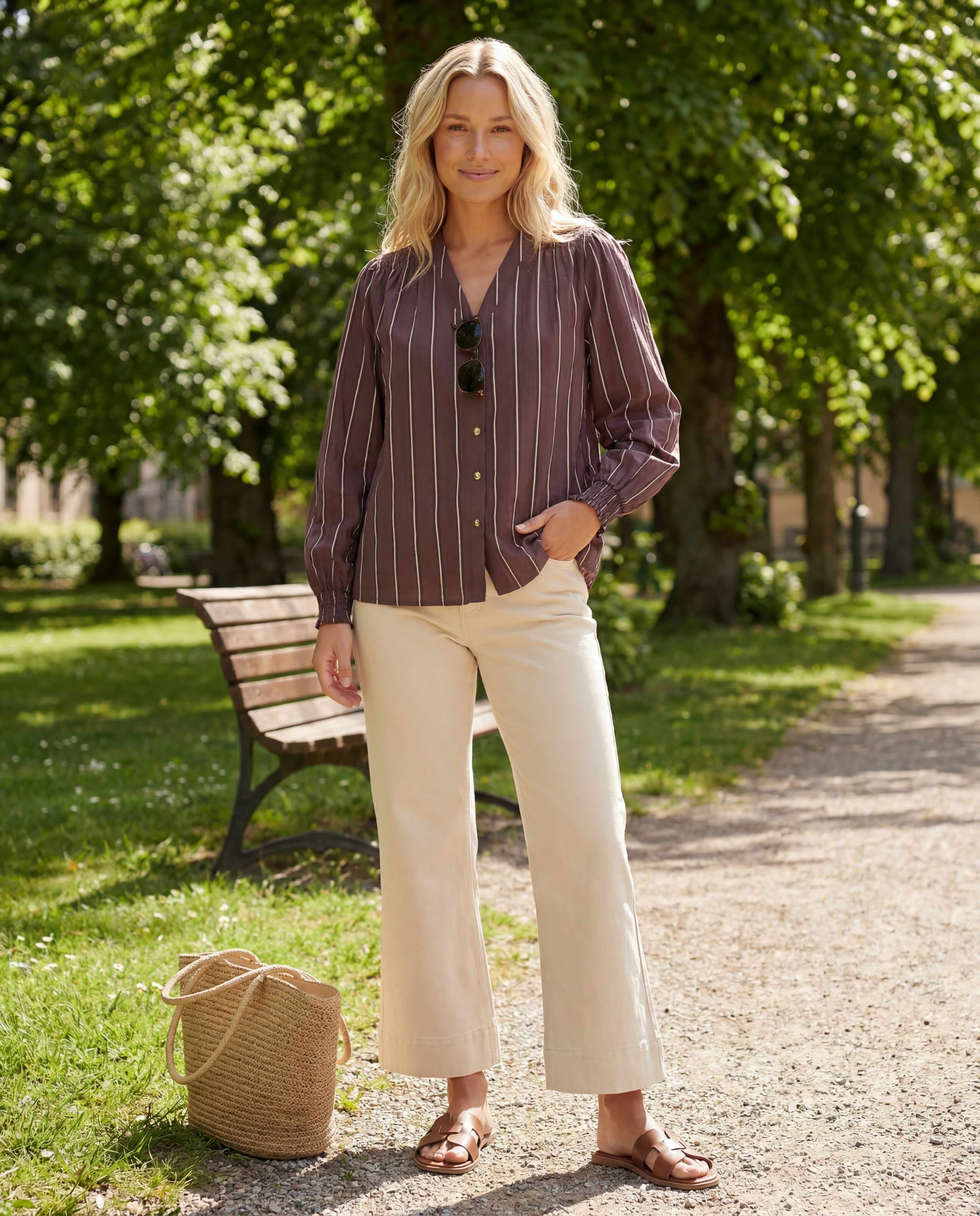 Prepair Denise Blouse Blouse Bordeaux