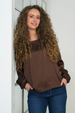 Prepair Ditte Blouse Blouse Brown