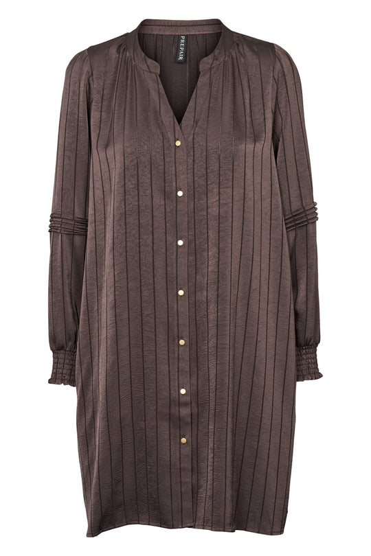 Eleanor Dress / 2883 - Brown