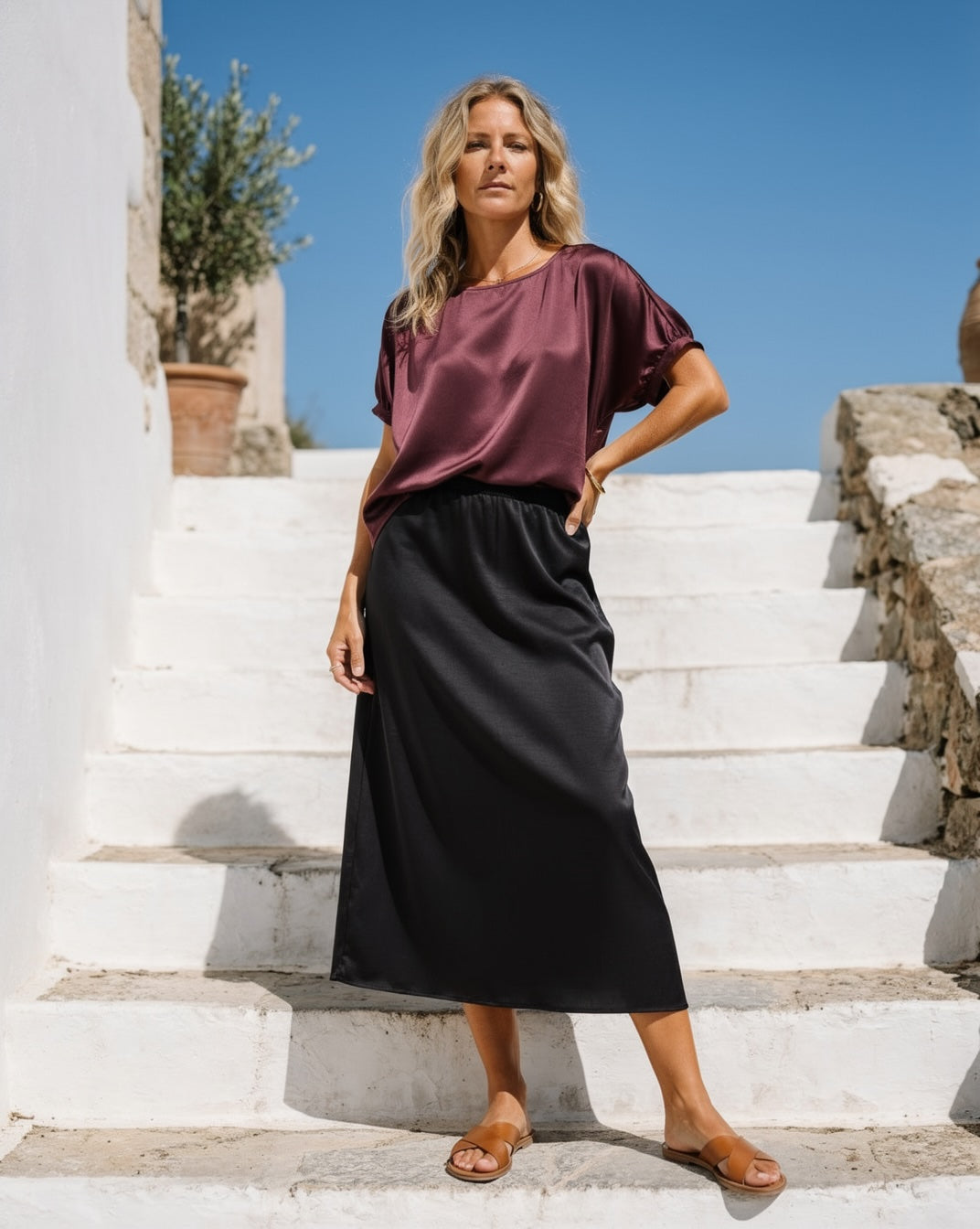 Prepair Emily Blouse Blouse Bordeaux