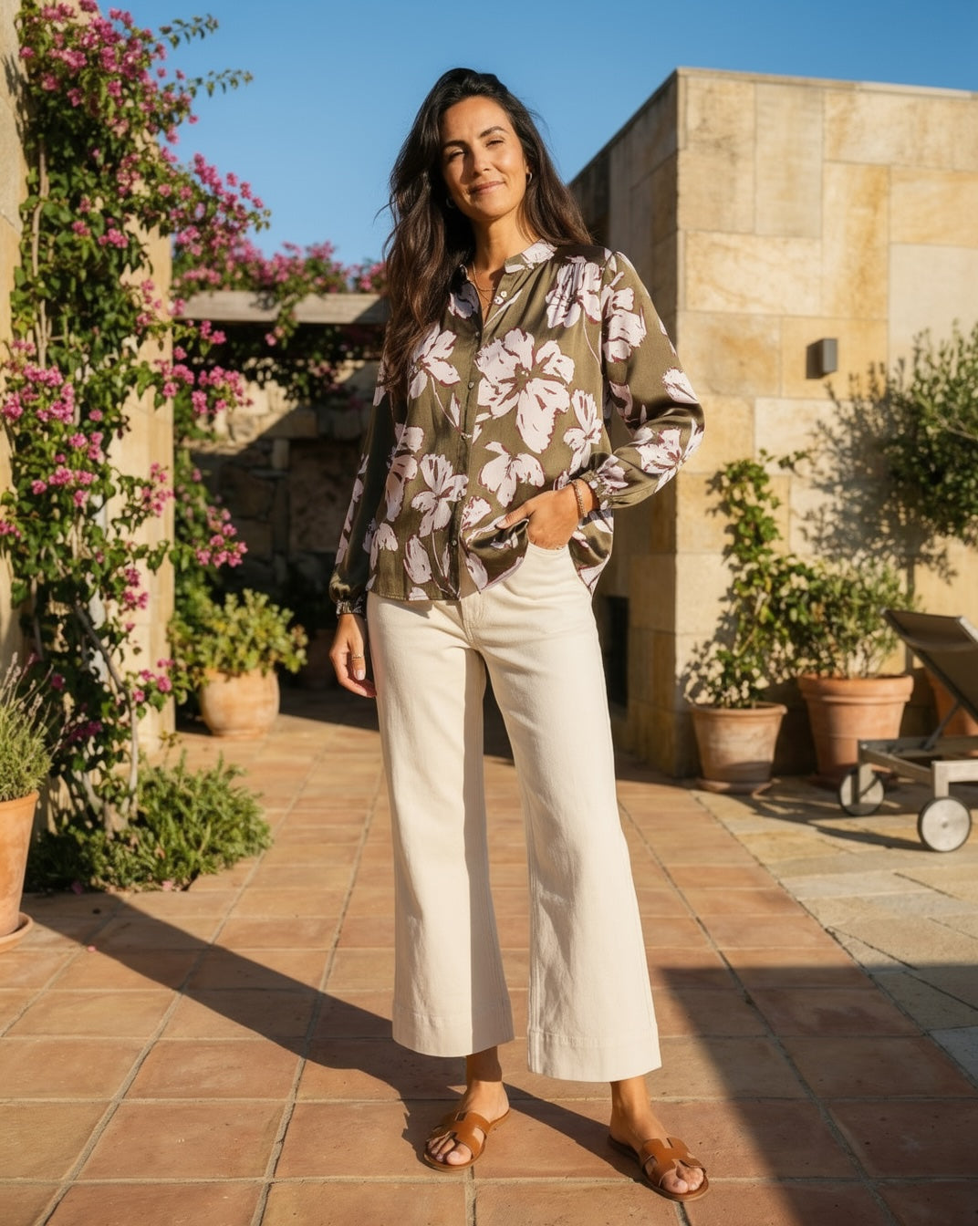 Prepair Estelle Blouse Blouse Rosa Olive