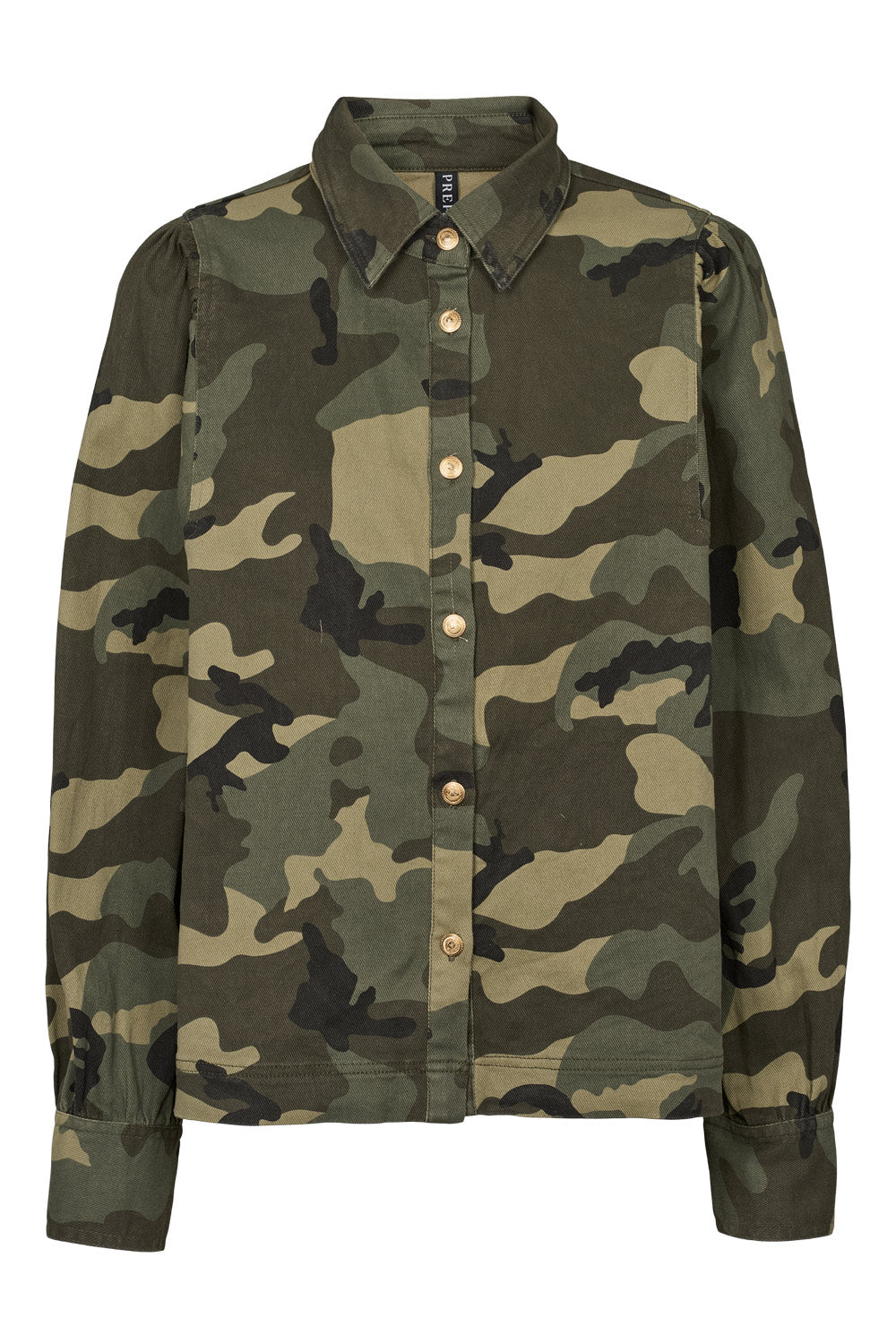 Prepair Feline Blouse Blouse Camouflage