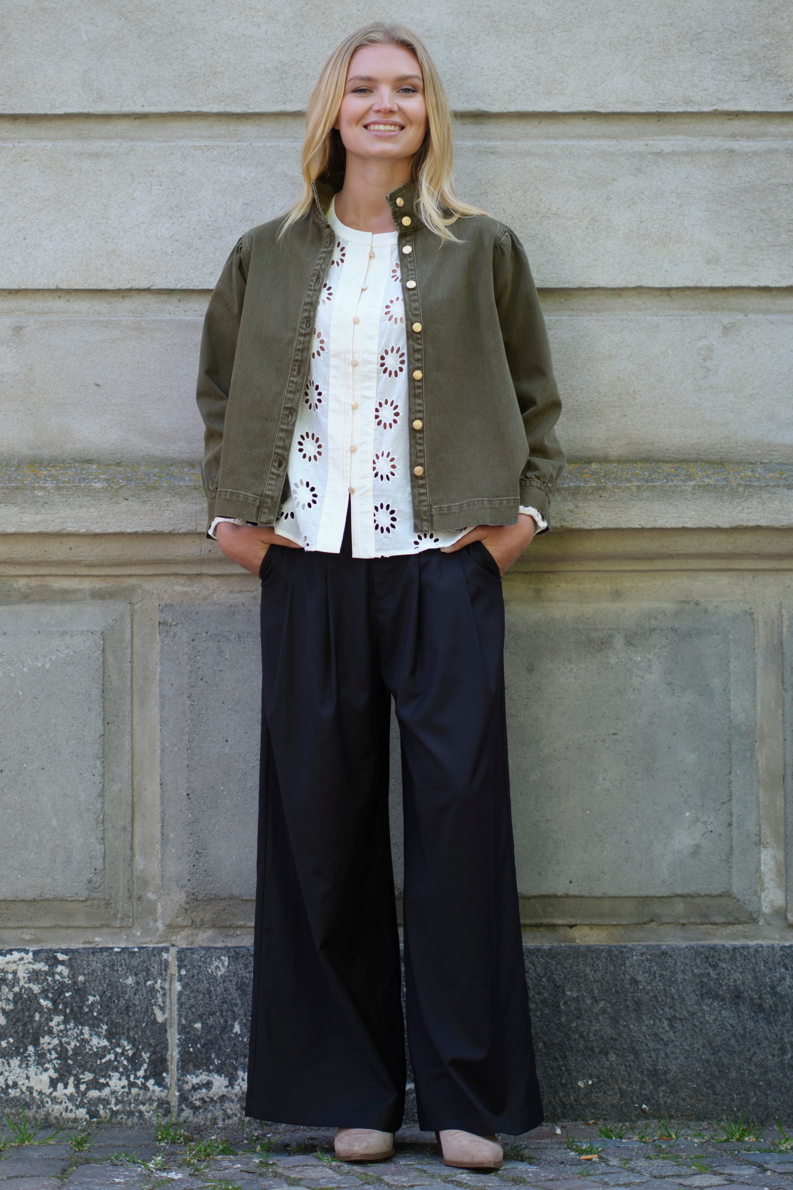 Prepair Figga Blouse Blouse Army